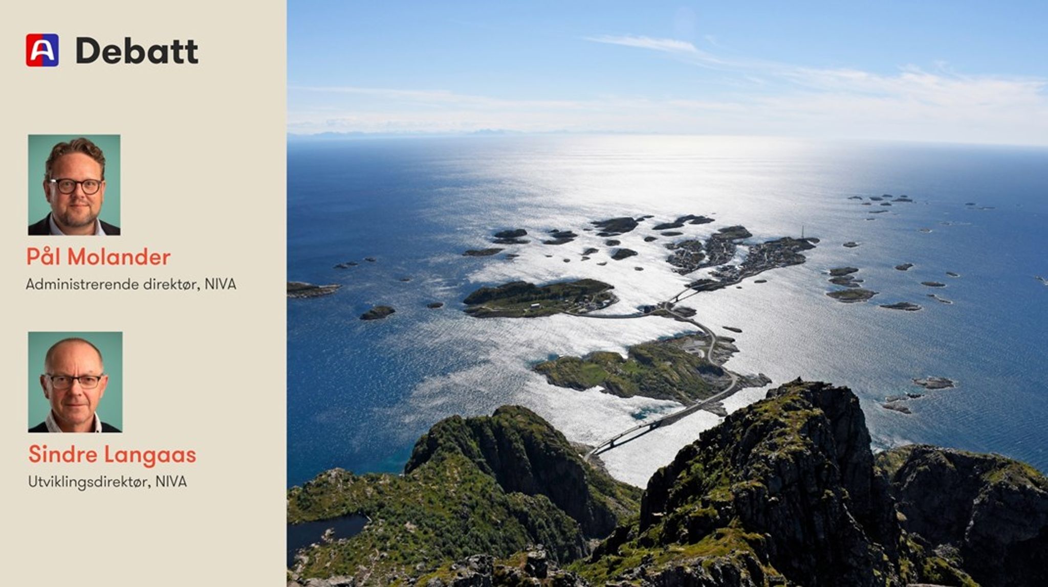 Mens vi har brukt tiår på å kartlegge og kvantifisere naturverdiene på land, har de marine økosystemene i stor grad blitt neglisjert. Denne skjevheten i beslutningsgrunnlaget kan få alvorlige konsekvenser for det biologiske mangfoldet i havet, mener de to innleggsforfatterne.