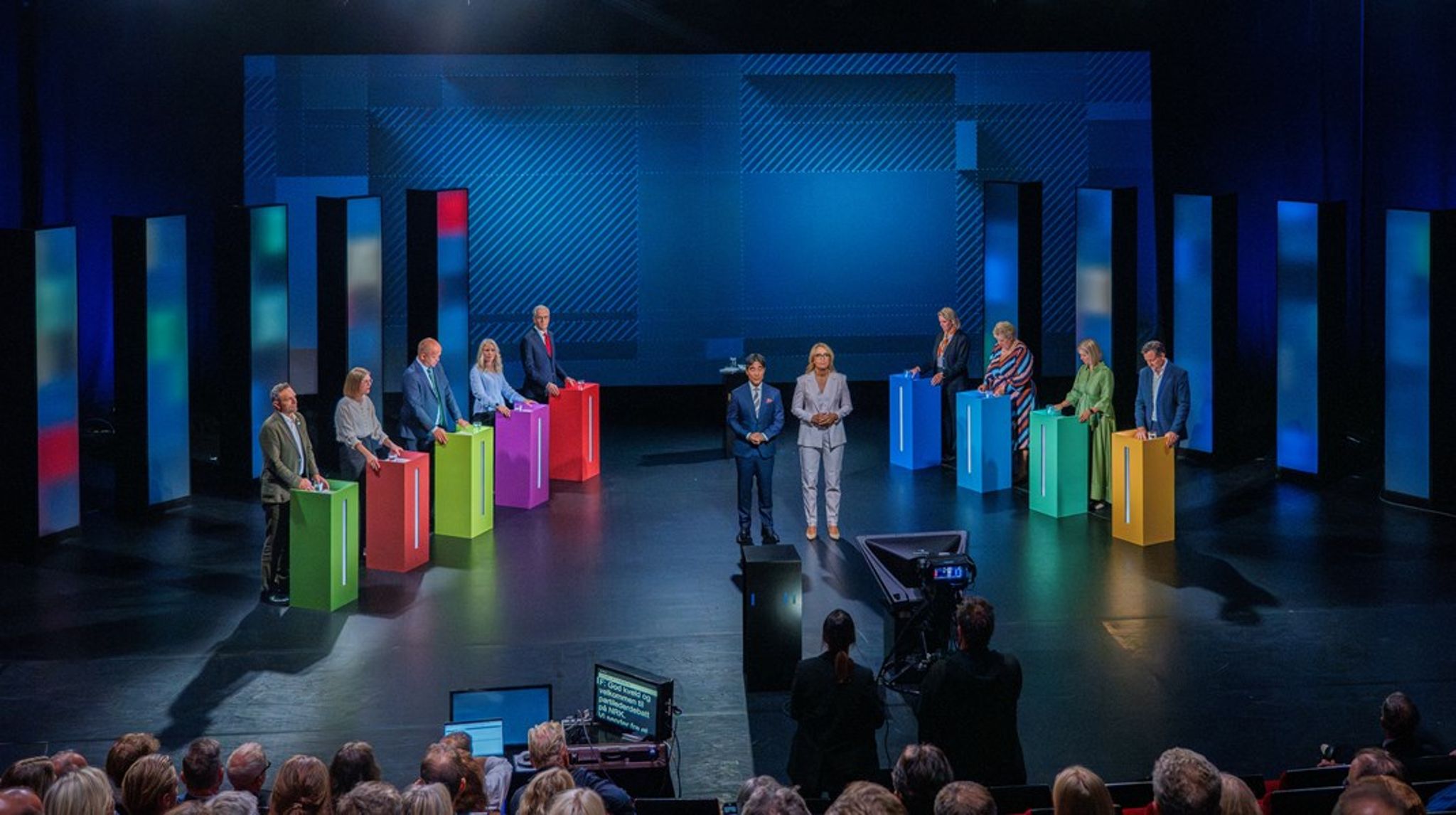 Første partilederdebatt i valgkampen gikk av stablene under Arendalsuka. Denne uken er det TV2 som skal sette partilederne i ilden. 