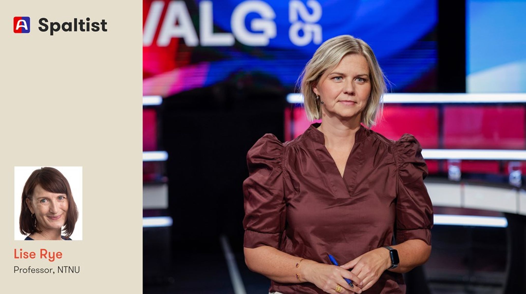 Spaltis Lise Rye mener ja-siden i liten grad har et hovedbudskap i EU-kampen, og har mye å lære av nei-siden.&nbsp;
