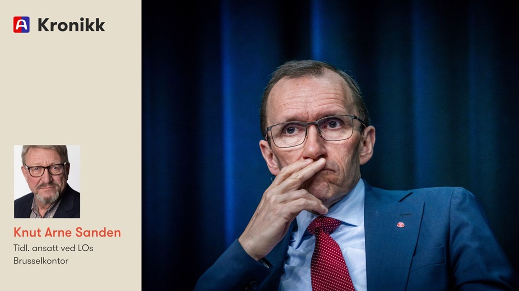 Ja, hvor er egentlig handlingsrommet, utenriksminister? Og hvordan ser det ut? Det kan nærmest sammenlignes med Jesus' oppstandelse, mener innleggsforfatteren.&nbsp;