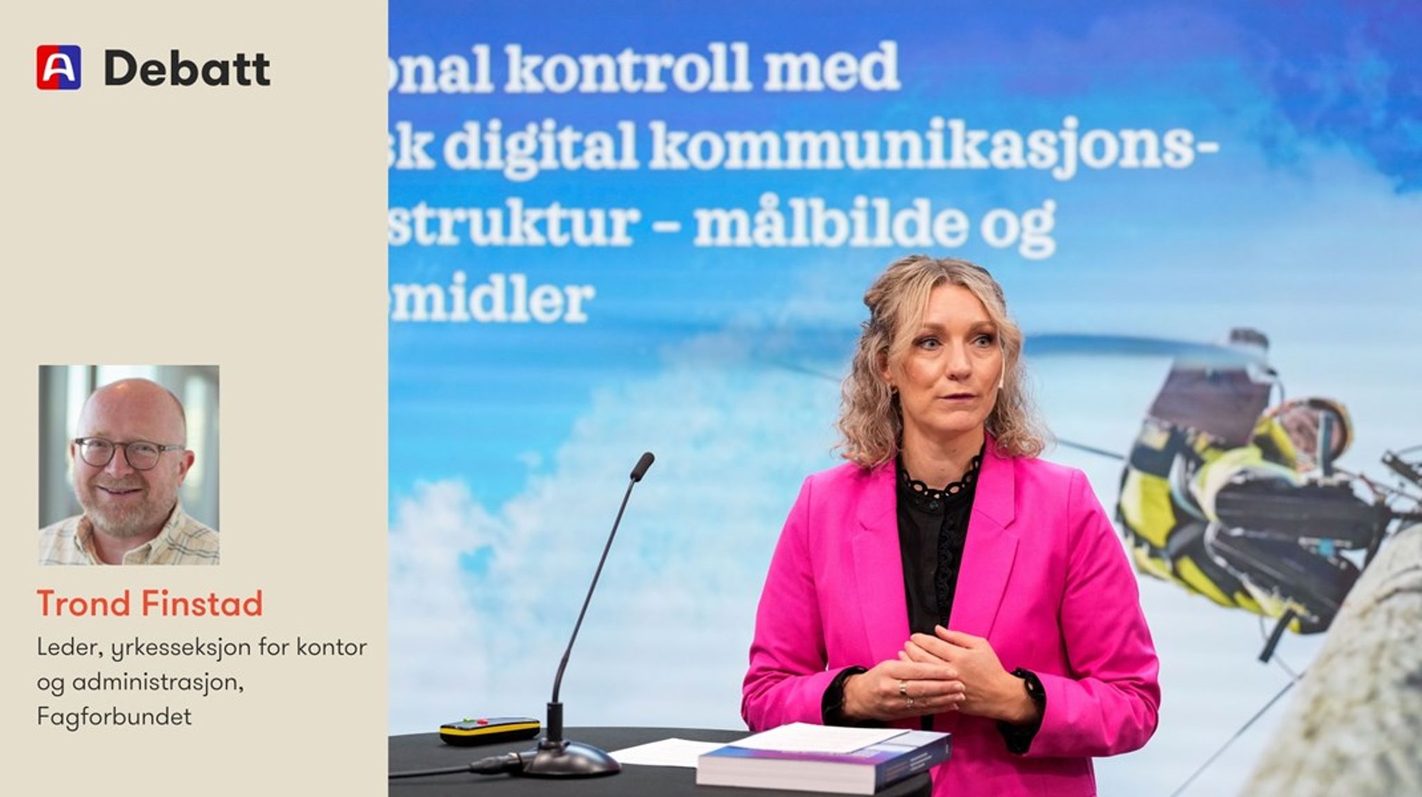 Regjeringen har satt et mål om at 80 prosent av offentlig sektor skal ta i bruk kunstig intelligens (KI) innen årsskiftet. Det skal vi bidra til, men vi forventer også at de ansatte blir involvert, skriver innleggsforfatteren.