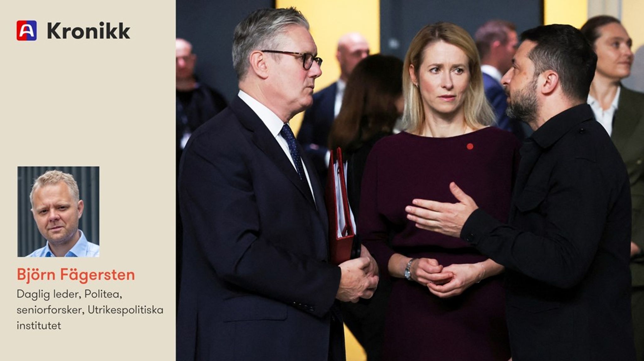 I lys av dagens trusselbilde og med urovekkende signaler fra USA burde forsvarspolitikken tydeligere kobles til en visjon for hva Europa ønsker å oppnå i en verden i endring, mener innleggsforfatteren.