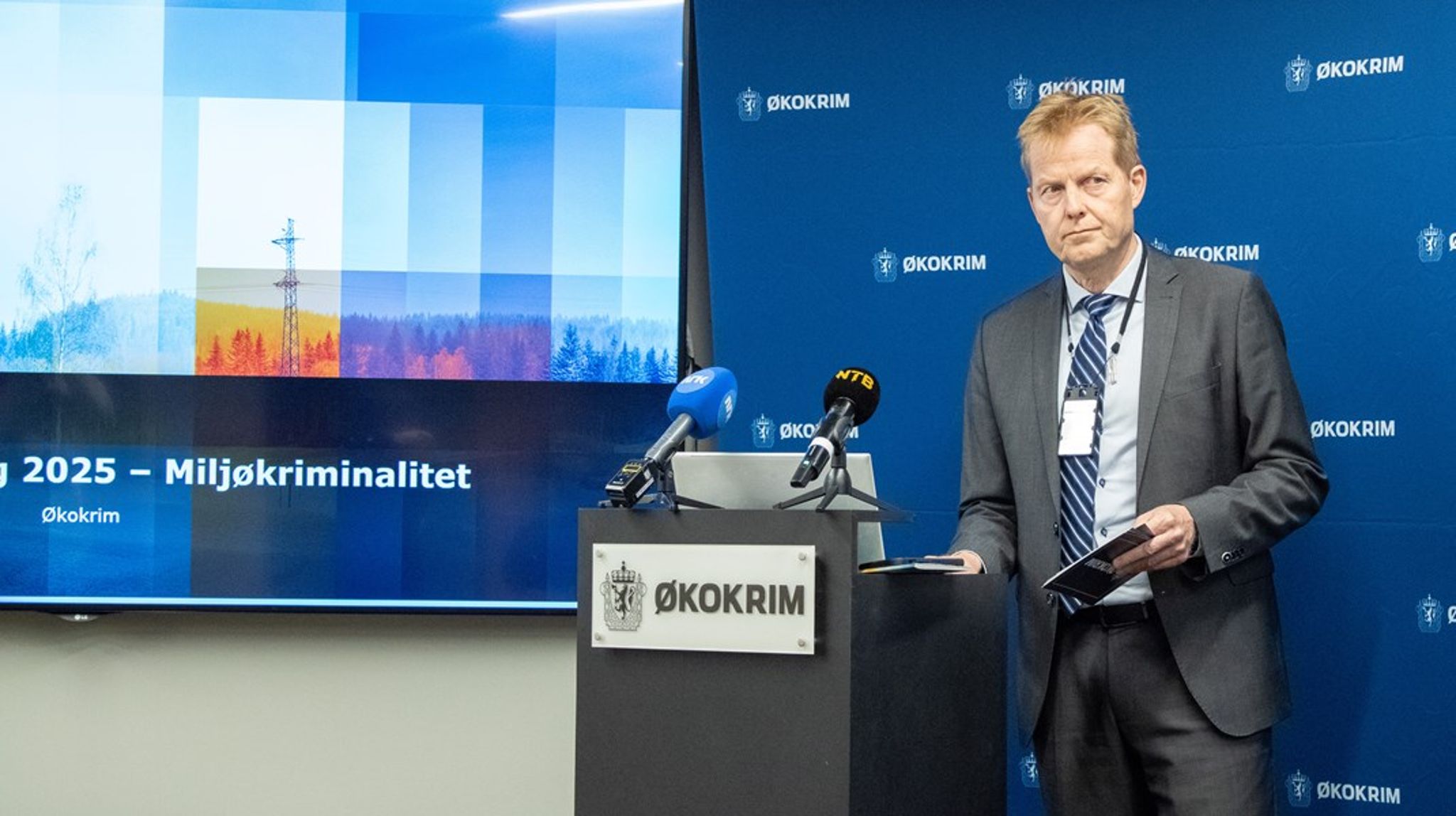 Økokrim-sjef, Pål K. Lønseth la i går frem Økokrim sin første trusselvurdering om miljøkriminalitet.