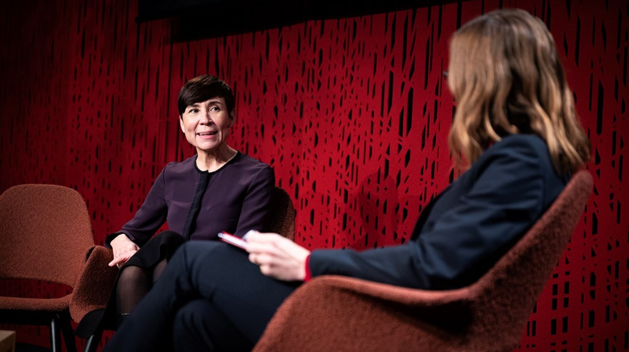 Leder for utenriks- og forsvarskomiteen på Stortinget, Ine Eriksen Søreide, deltok på IFS-konferansen mandag.