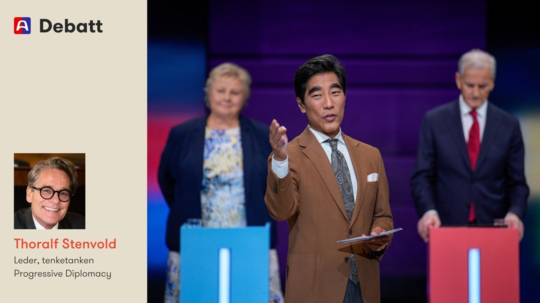 André Mundal har rett i at Debatten oftest setter enkeltmennesket, eller en gruppe, opp mot samfunnet som helhet.
Gjennom sin fremskutte posisjon har den meget velkledde Fredrik Solvang på denne måten gitt sin autoritet til høyresiden, skriver innleggsforfatteren.