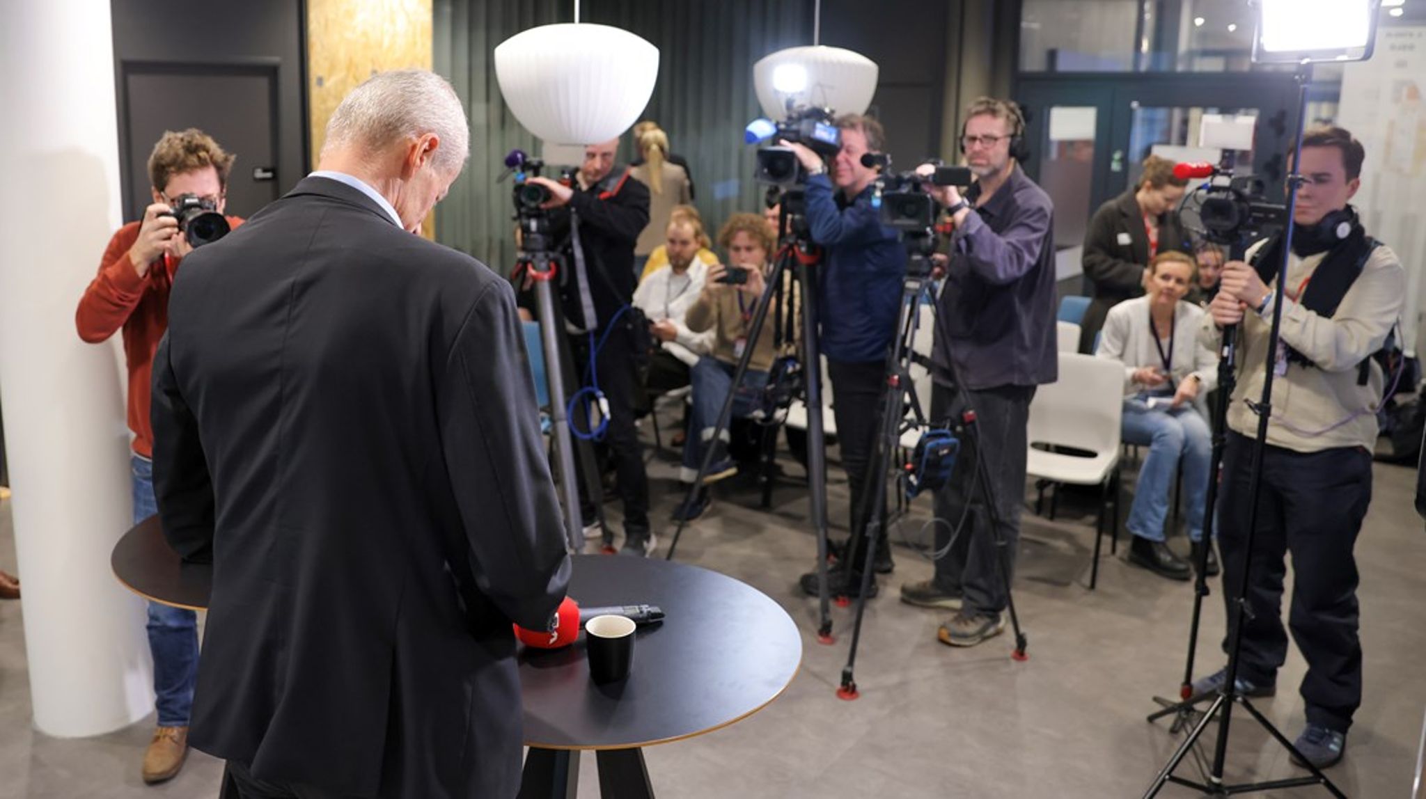 Hans Christian Holte måtte tirsdag gå av som NAV-direktør.