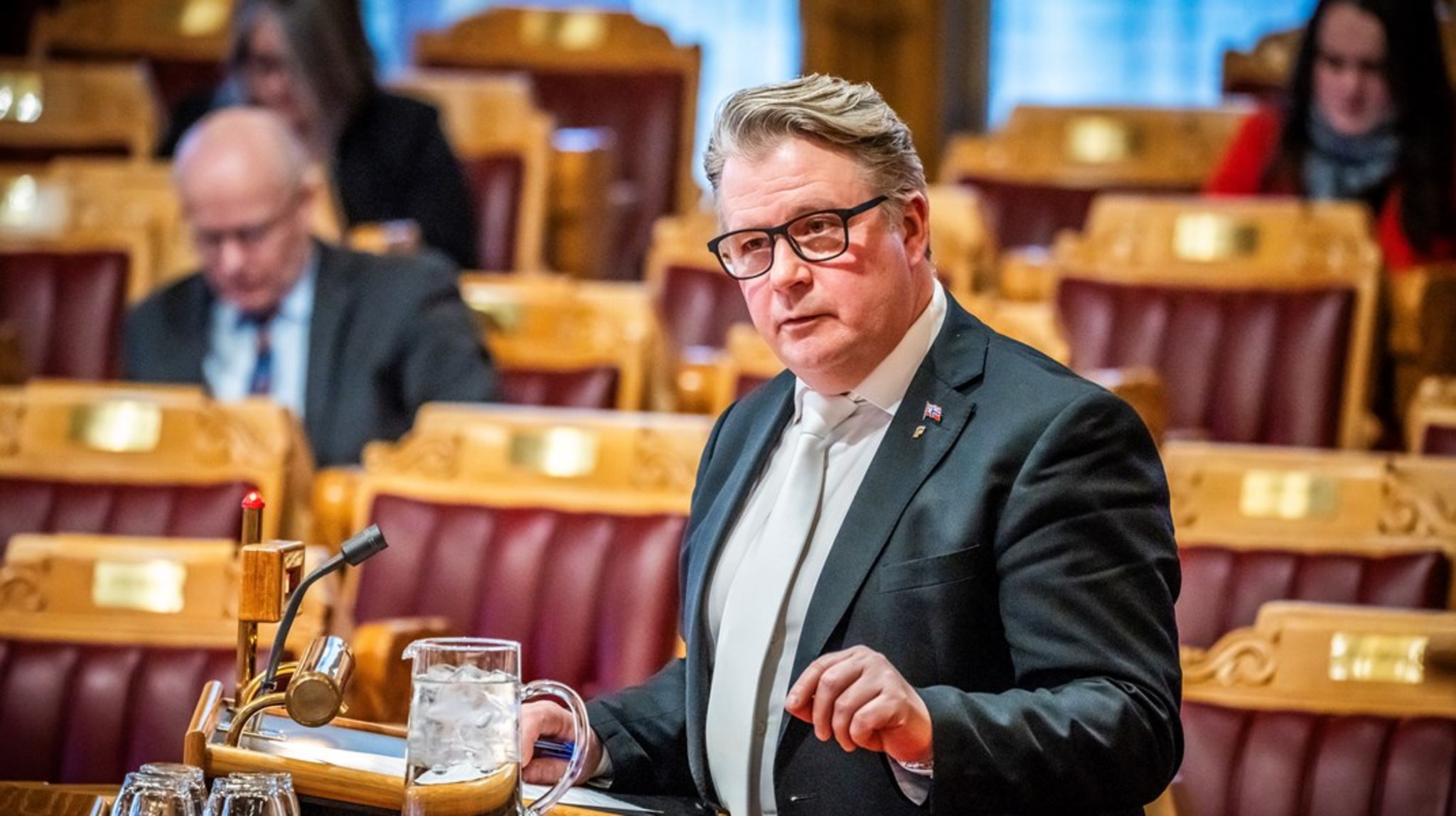 <div>Per-Willy Amundsen (Frp) sier han er glad for at EOS-utvalget har oppdaget feilen og informert Stortinget.</div>