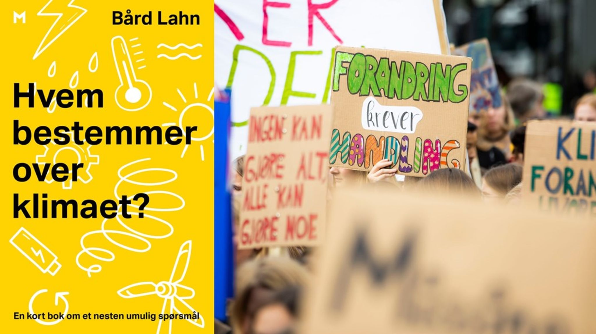 <i>Hvem bestemmer over klimaet?</i> er en fryd å lese, proppfull av språklige bilder og interessante sammenlikninger. Slike virkemidler tilgjengeliggjør boken for et bredt publikum, mener Altingets anmelder Ane Breivik.