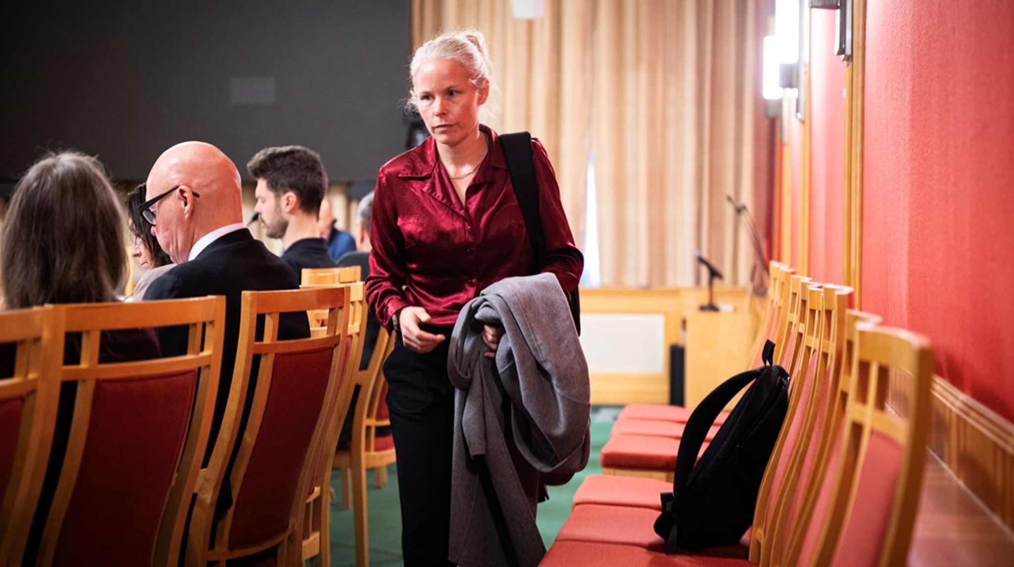 SV-leder Kirsti Bergstø og hennes parti kritiseres for bruk av en illustrasjon i sitt alternative statsbudsjett for 2026.