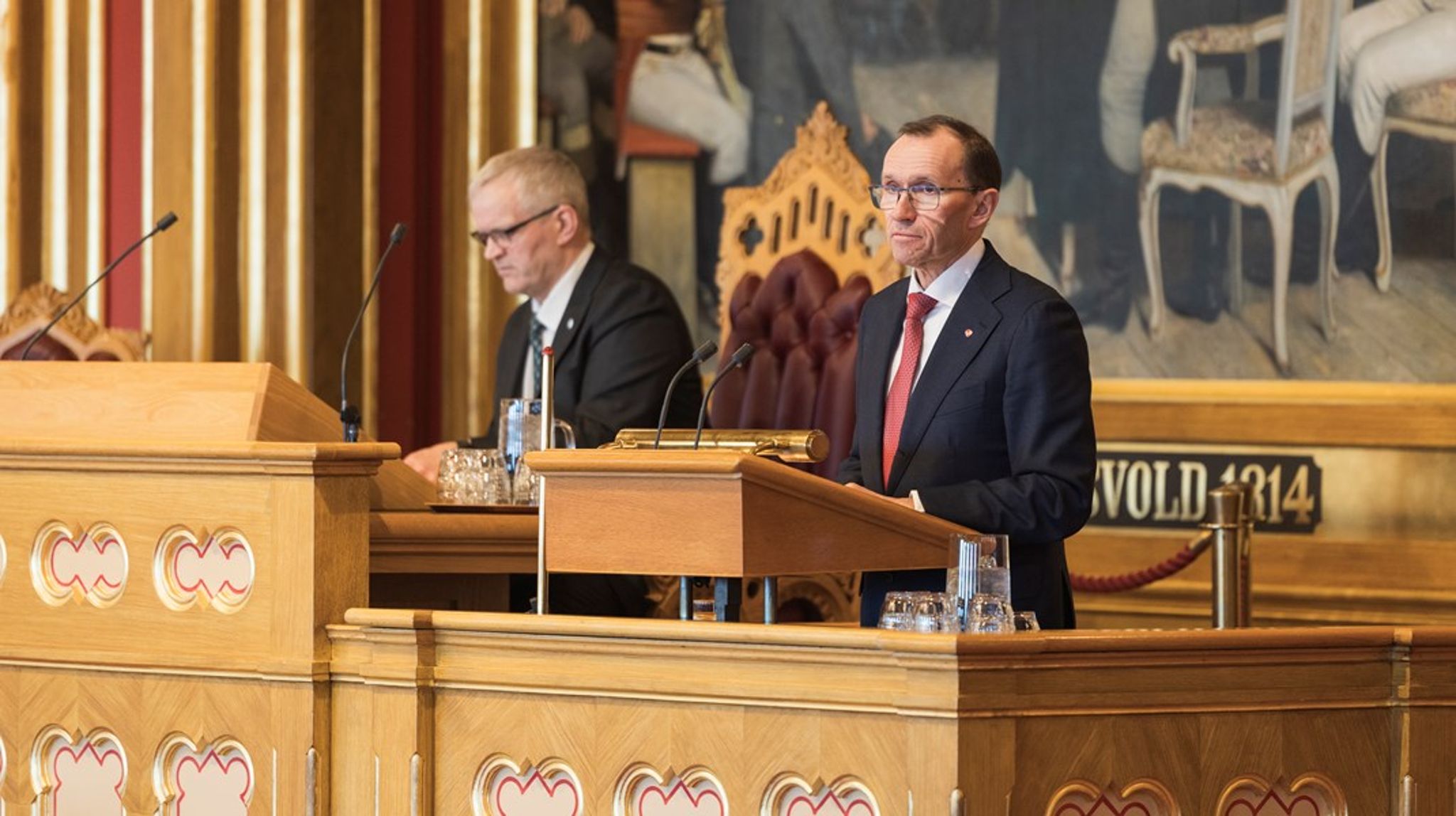 Espen Barth Eide er positiv til større involvering fra EU i Arktis, og påpeker at det ikke er&nbsp;illegitimt at EU vil utforske mulighetene for et norsk medlemskap. Her fra hans utenrikspolitisk redegjørelse i april.