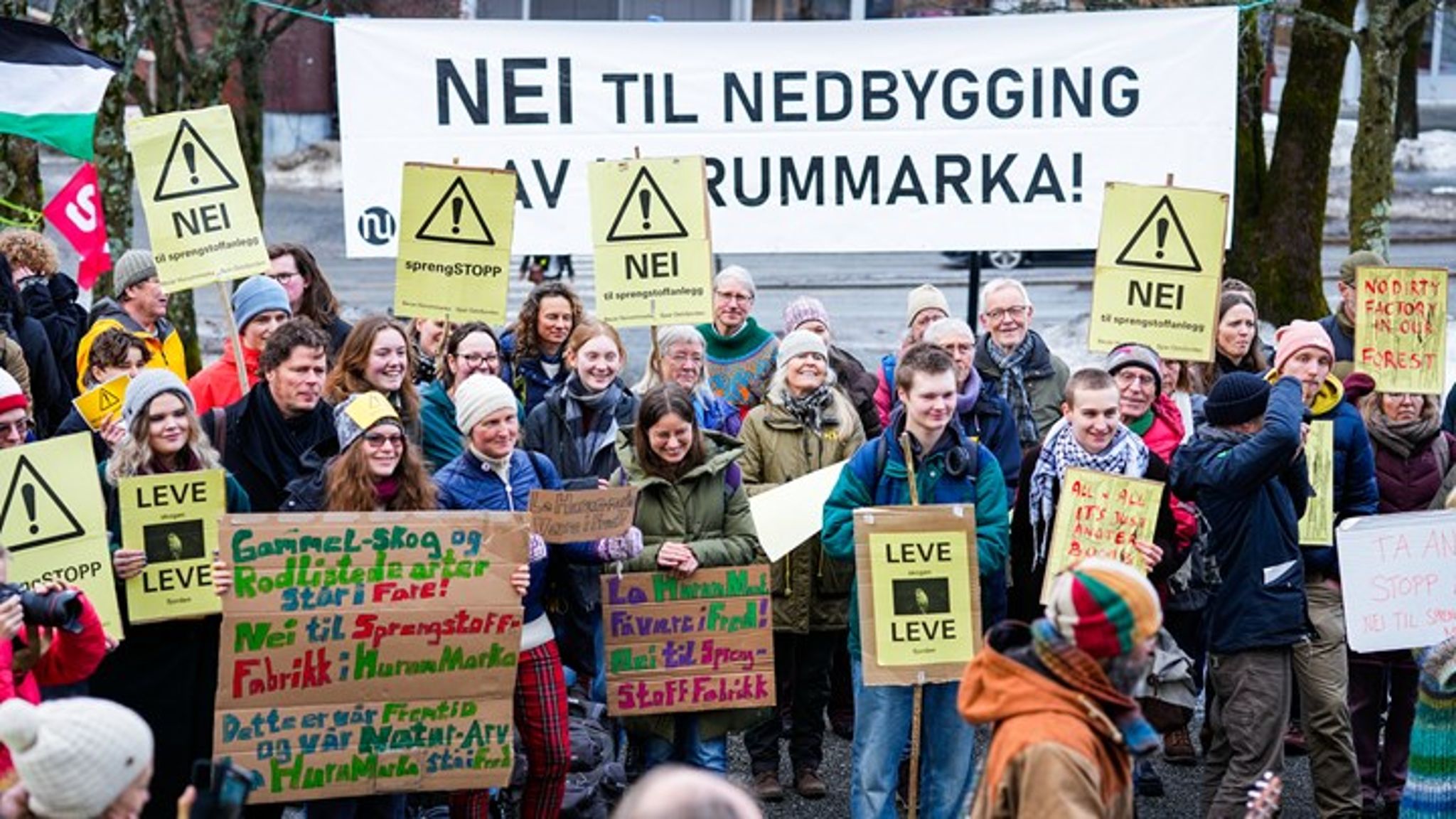 Chemring Nobels foreslåtte nye våpenfabrikk i Hurummarka har mange motstandere. SV kaller forsvarsministeren inn på teppet denne uken, for å svare for seg i en debatt.