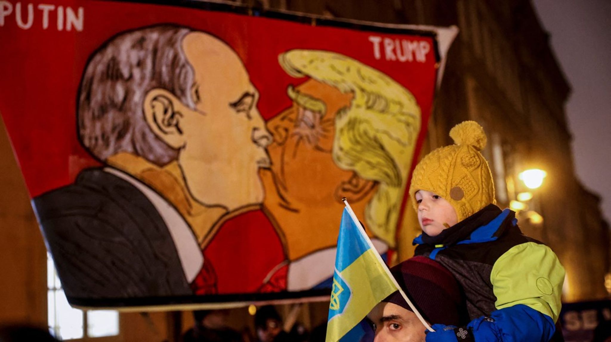 Det har vært sterke protester mot Donald Trumps involvering i krigen i Ukraina. Denne uken er nok en skjebneuke for et hardt presset ukrainsk folk.&nbsp;