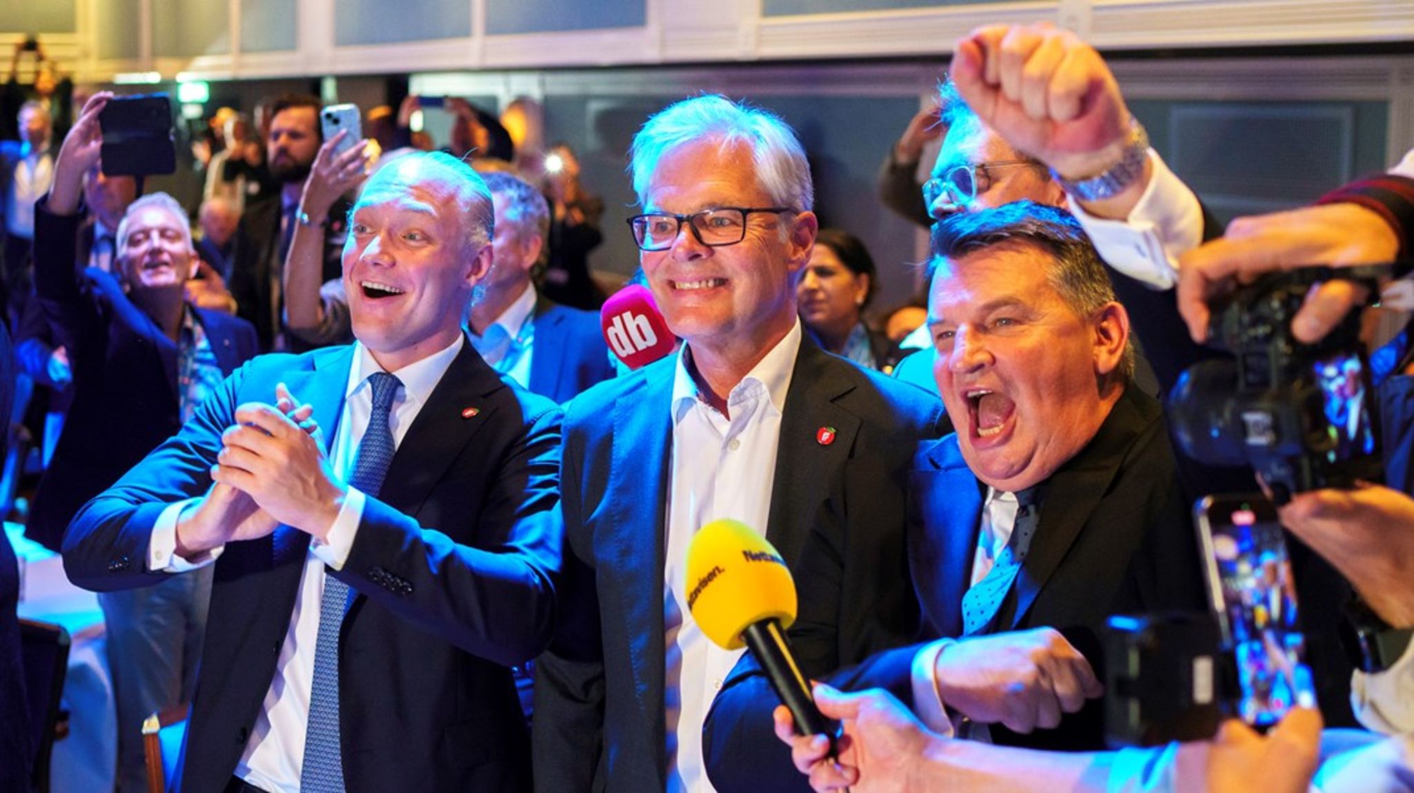 Fremskrittspartiet hadde størst grunn til å juble på valgnatta 8. september. Tall fra Stortingsvalgundersøkelsen viser at en tredel av partiets velgere kom fra sofen.