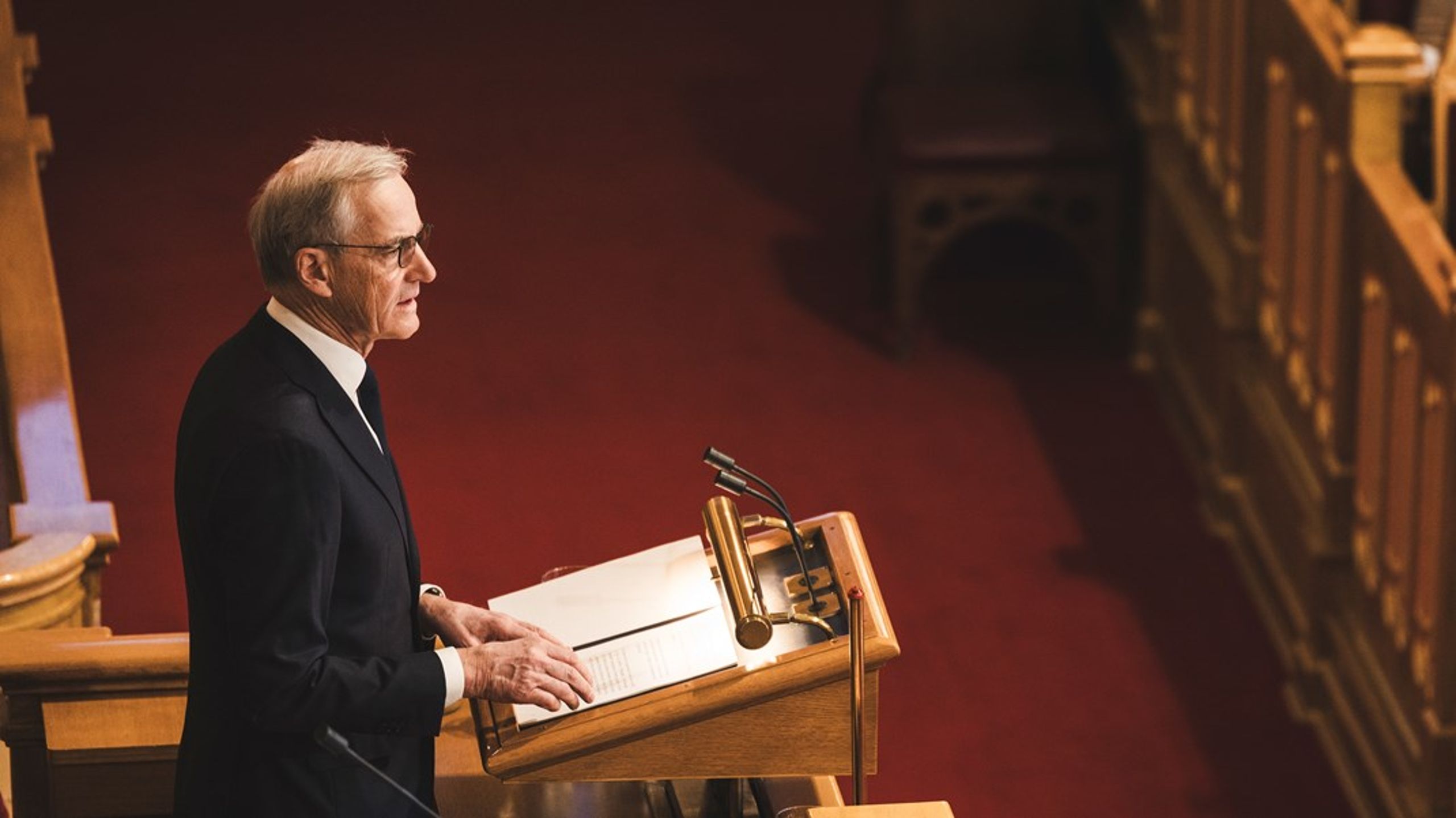 Jonas Gahr Støre møtte i Stortinget torsdag for å redegjøre om sin nye&nbsp;«Plan for Norge.»