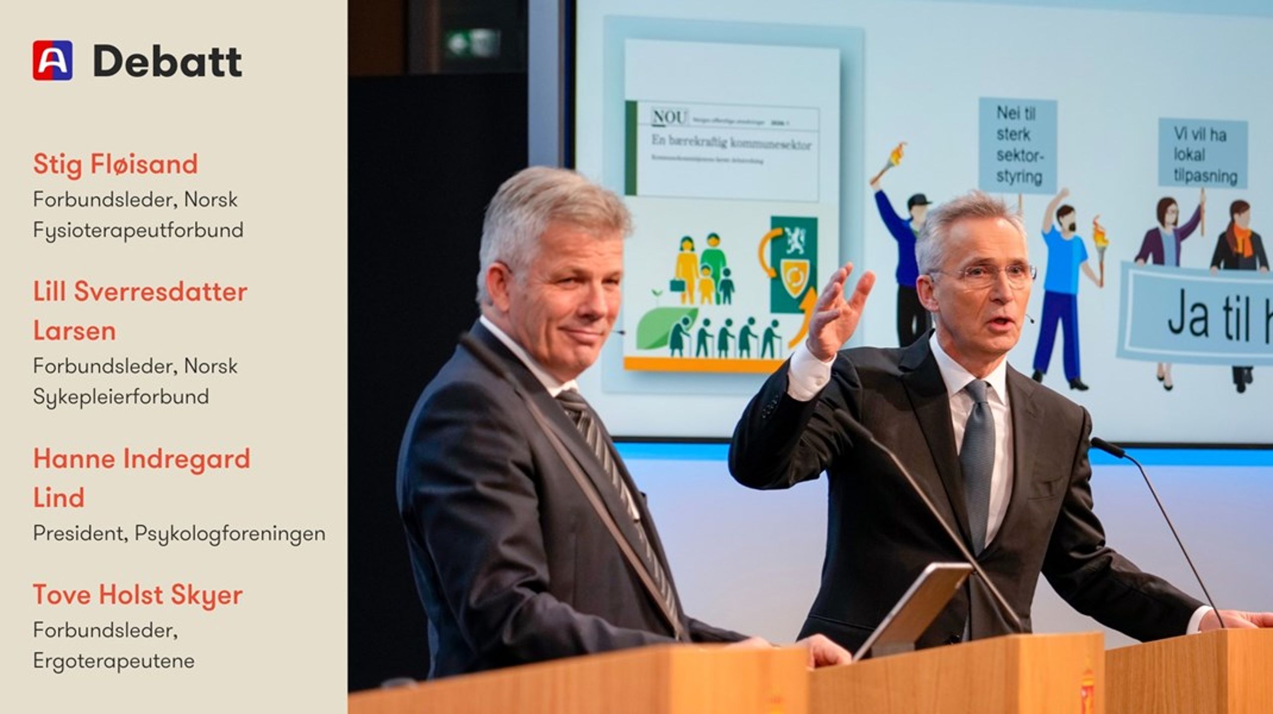 Politikerne bør sette pasientene først når de nå skal ta stilling til forslagene i Kommunekommisjonens første rapport, mener innleggsforfatterne.