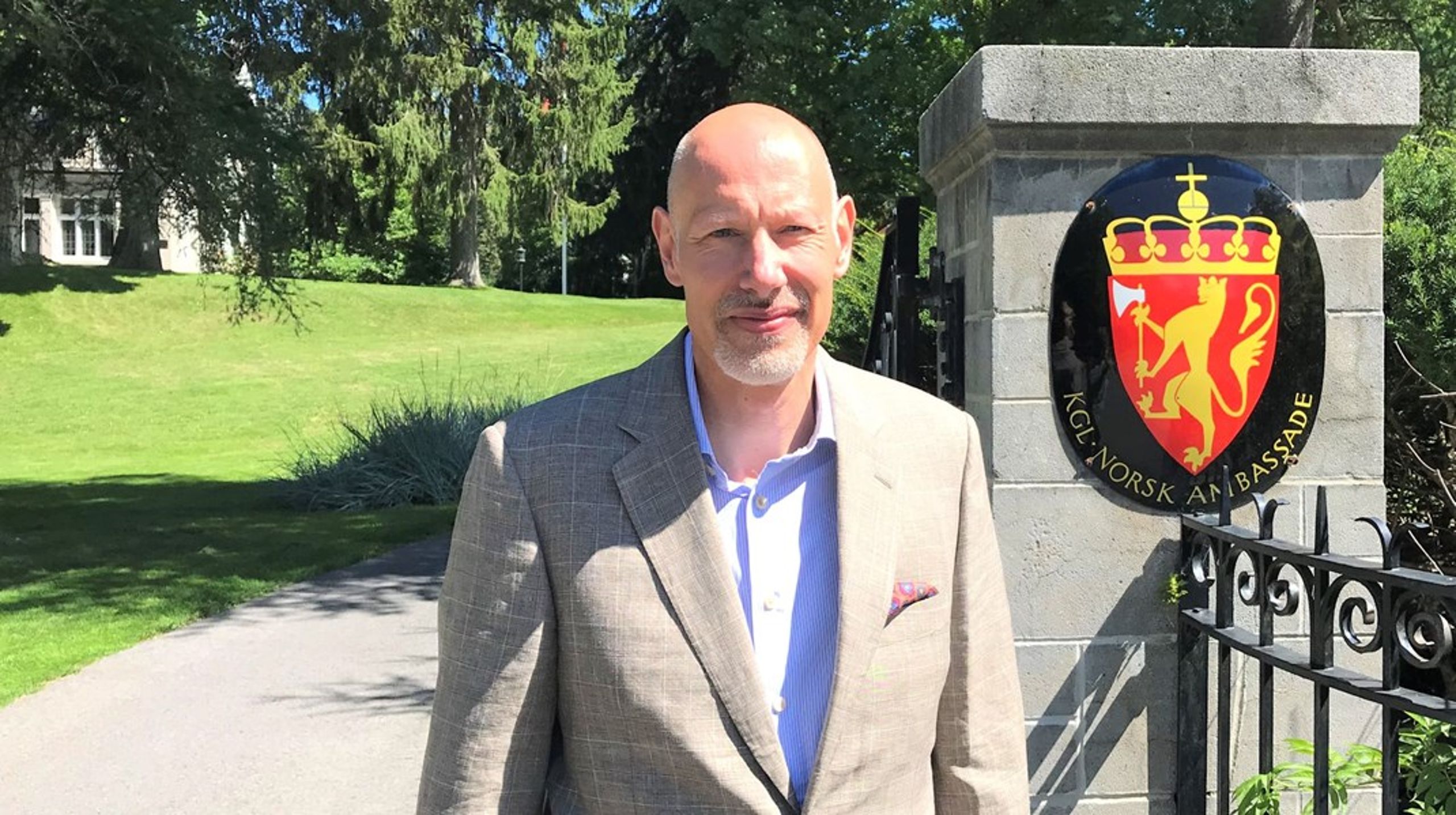 Jon Elvedal Fredriksen ble utnevnt til Norges nye Nato-ambassadør fredag.