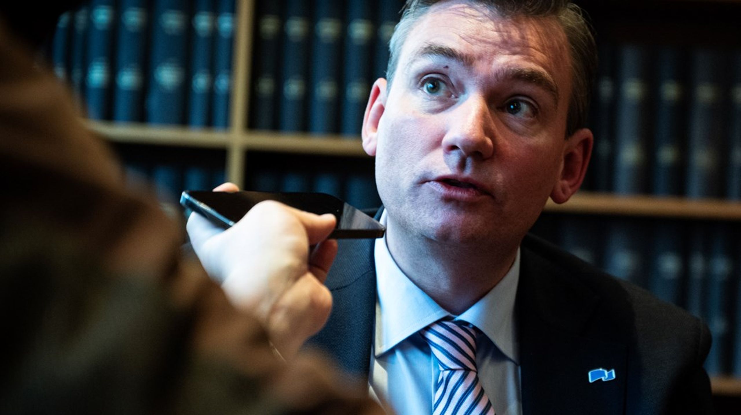 Henrik Asheim innrømmer at han selv har bidratt til en unødvendig skarp retorikk i sykelønnsdebatten.