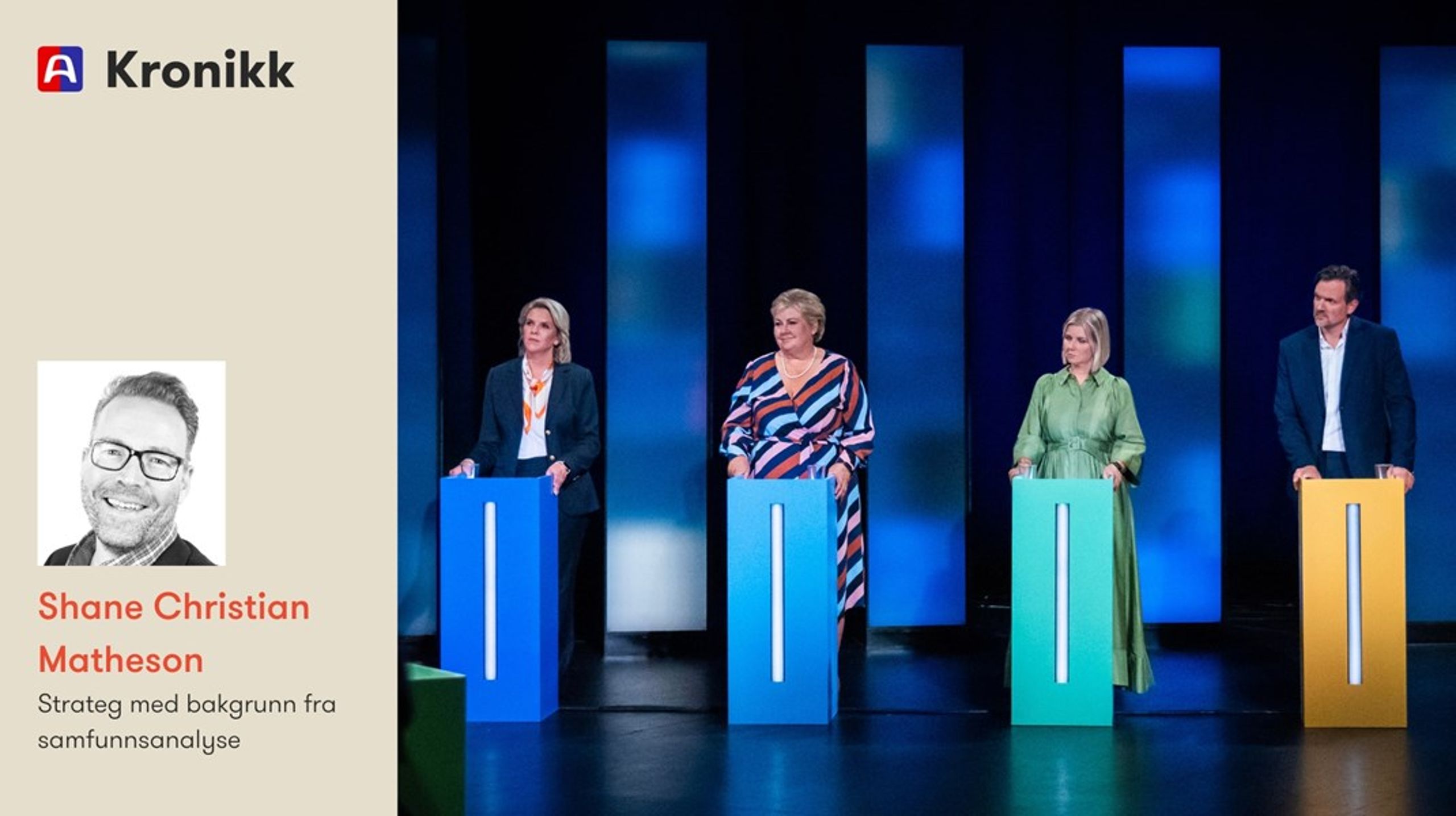 Dersom de borgerlige partiene ikke fremstår samstemte om veivalget under valgkampåpningen&nbsp;vinteren/våren 2029, kan de glemme velgernes tillit, mener innleggsforfatteren.&nbsp;