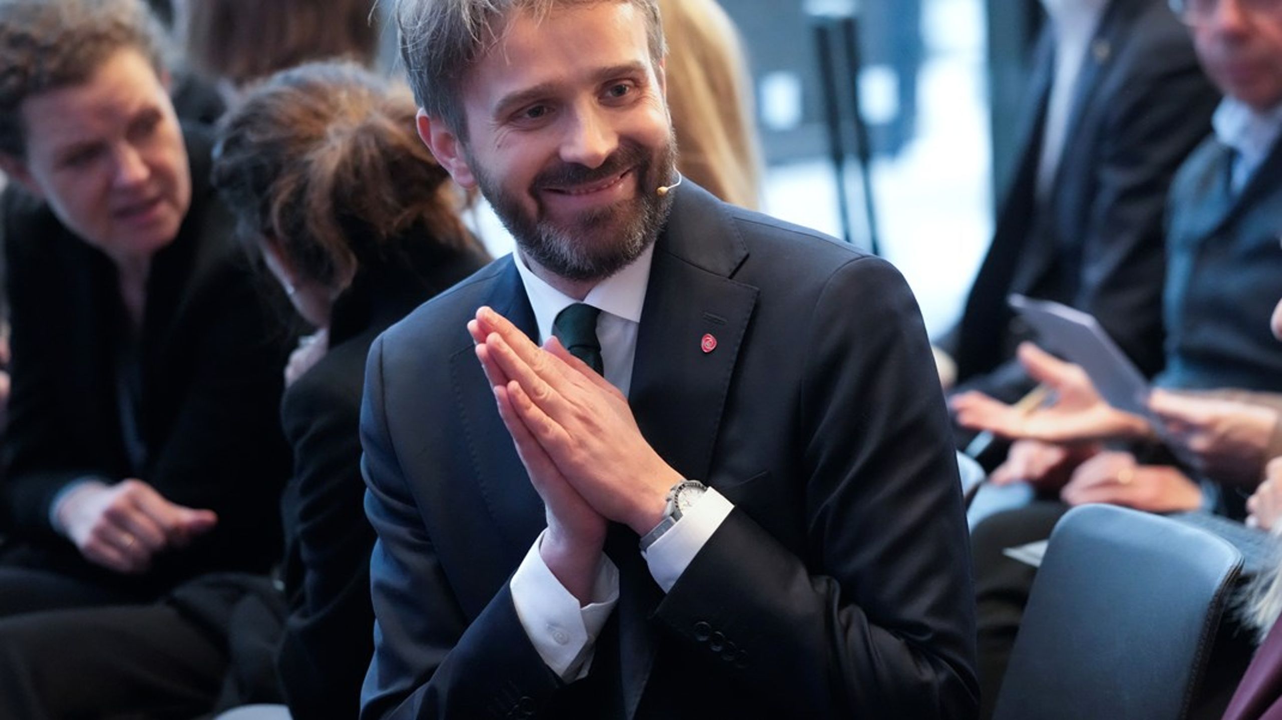 Jan Christian Vestre har budsjettert med store besparelser i budsjettet når endringen skal tre i kraft fra 1. mai i år.