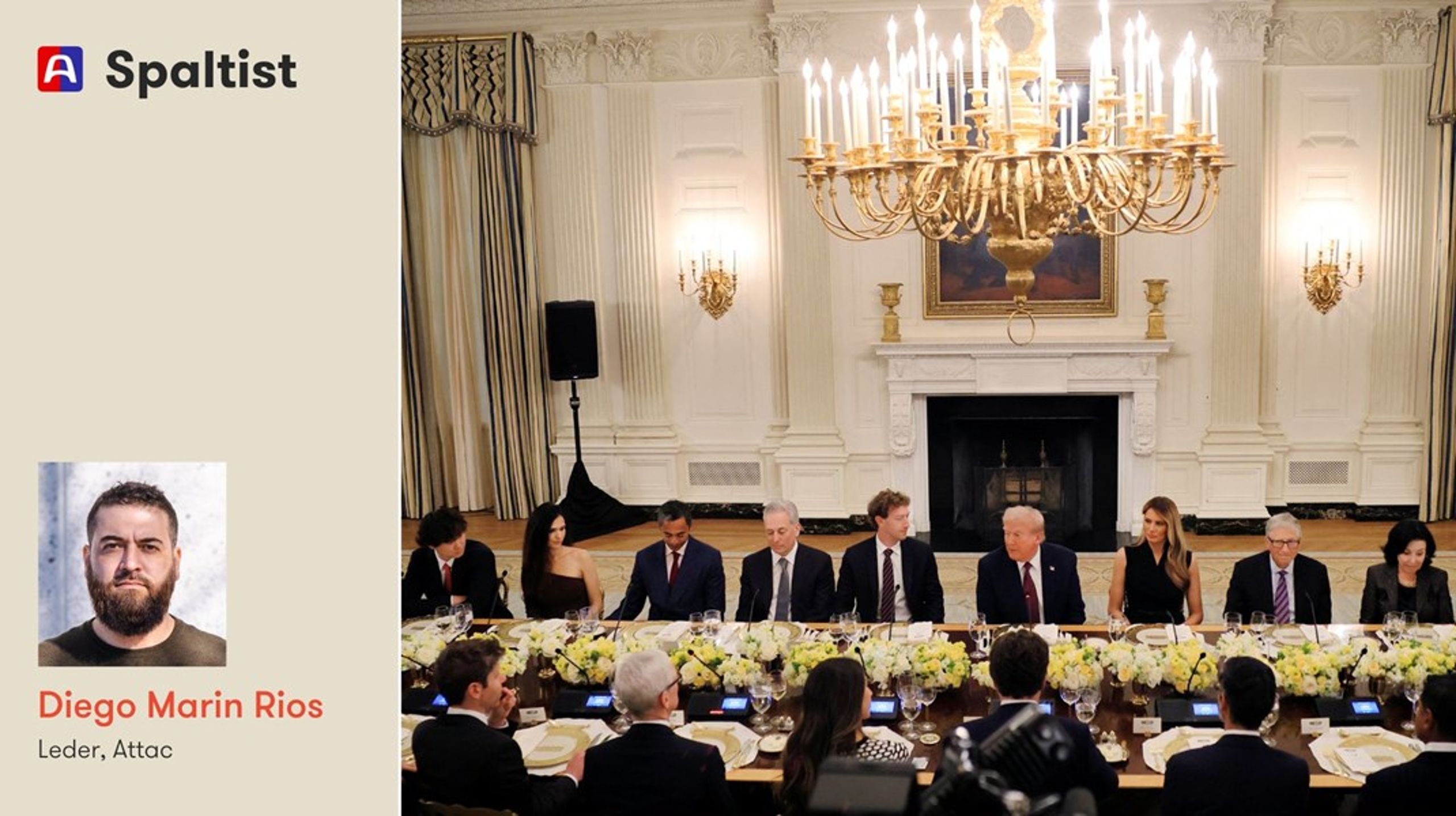 Trumps presidentskap har blitt et lukrativt forretningsøkosystem. Rollen til tekoligarkene er her særlig tydelig, skriver Diego Marin Rios.