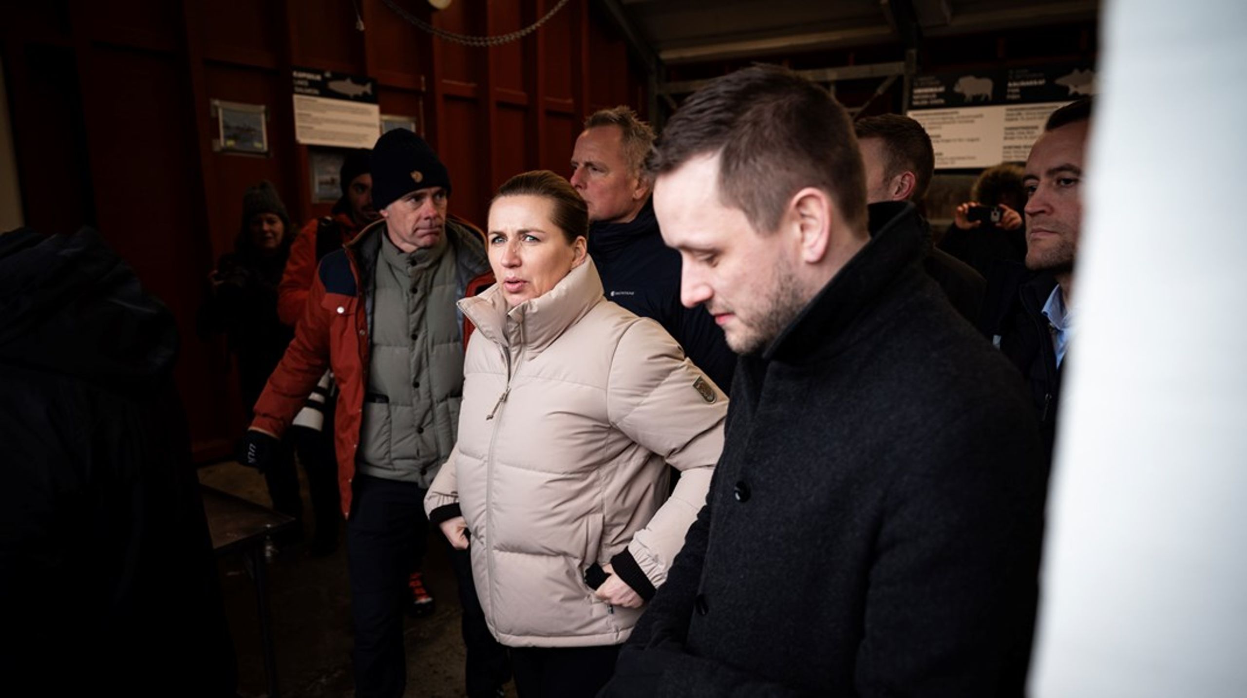 Danmarks statsminister, Mette Frederiksen, besøkte Nuuk og grønlands regjeringssjef, Jens-Frederik Nielsen, fredag.