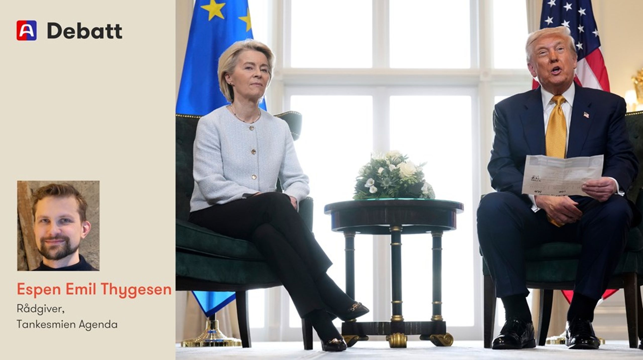 Der USA peker på problemer med handelsunderskudd og manglende mulighet til å skreddersy handelsliberalisering, trekker EU frem at det internasjonale handelssystemet har bygget opp en rekke ubalanser siden siste store rekalibrering av forpliktelser og rettigheter på 90-tallet, skriver innleggsforfatteren.