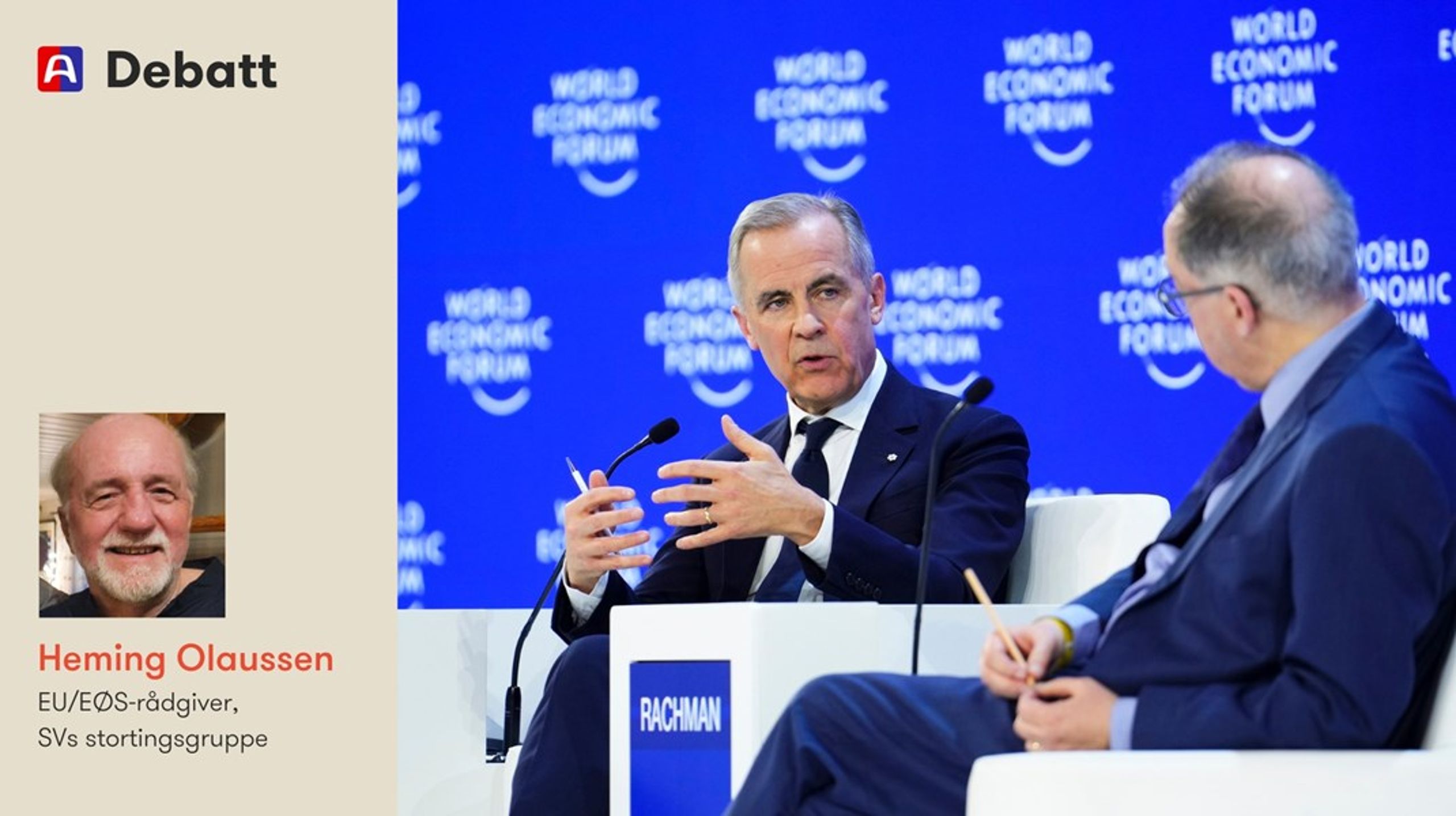 Den canadiske statsministeren Mark Carney mener&nbsp;mellomstore land bør samarbeide ut fra interessefellesskap, og ikke gjøre seg avhengige av dominante stormakter. Det er klokt, mener innleggsforfatteren.