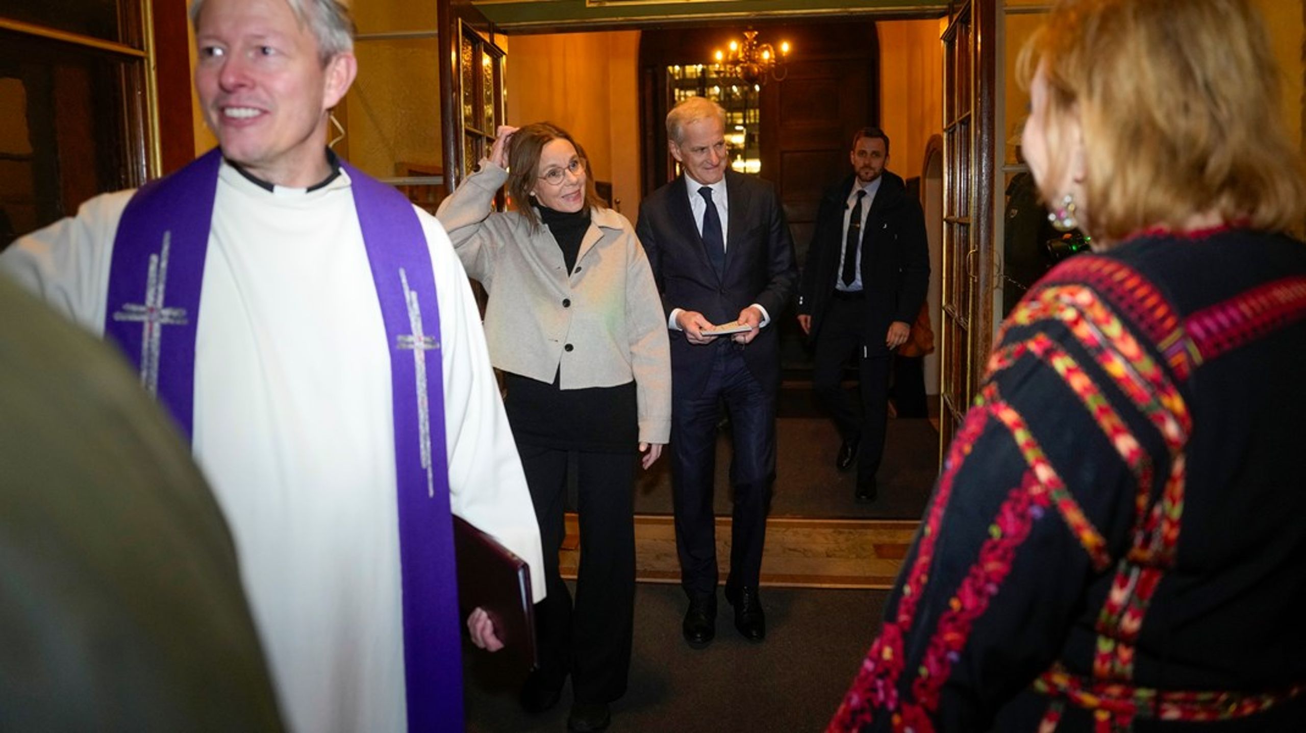 Kona til Støre, Marit Slagsvold, takker nei til Melania Trumps invitasjon til å delta i en global koalisjon og et møte i Det hvite hus.