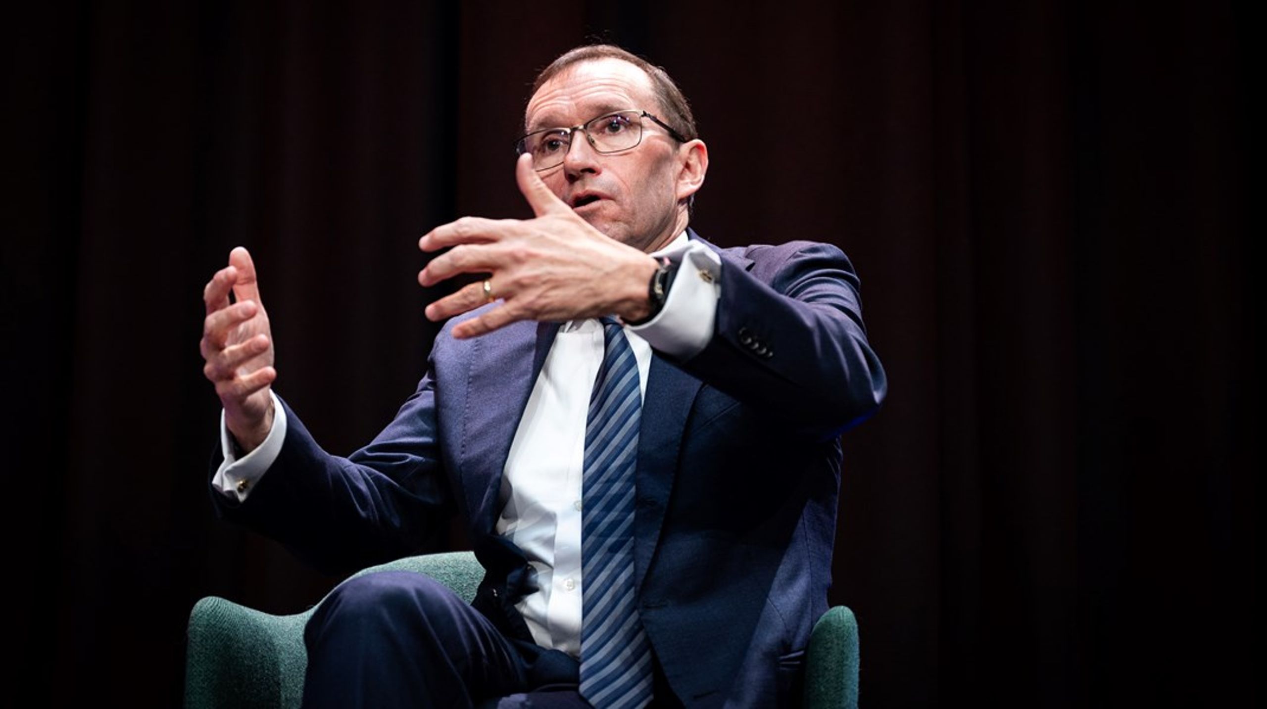 Utenriksminister Espen Barth Eide (Ap) deltok under Norsk utenrikspolitisk konferanse tirsdag.