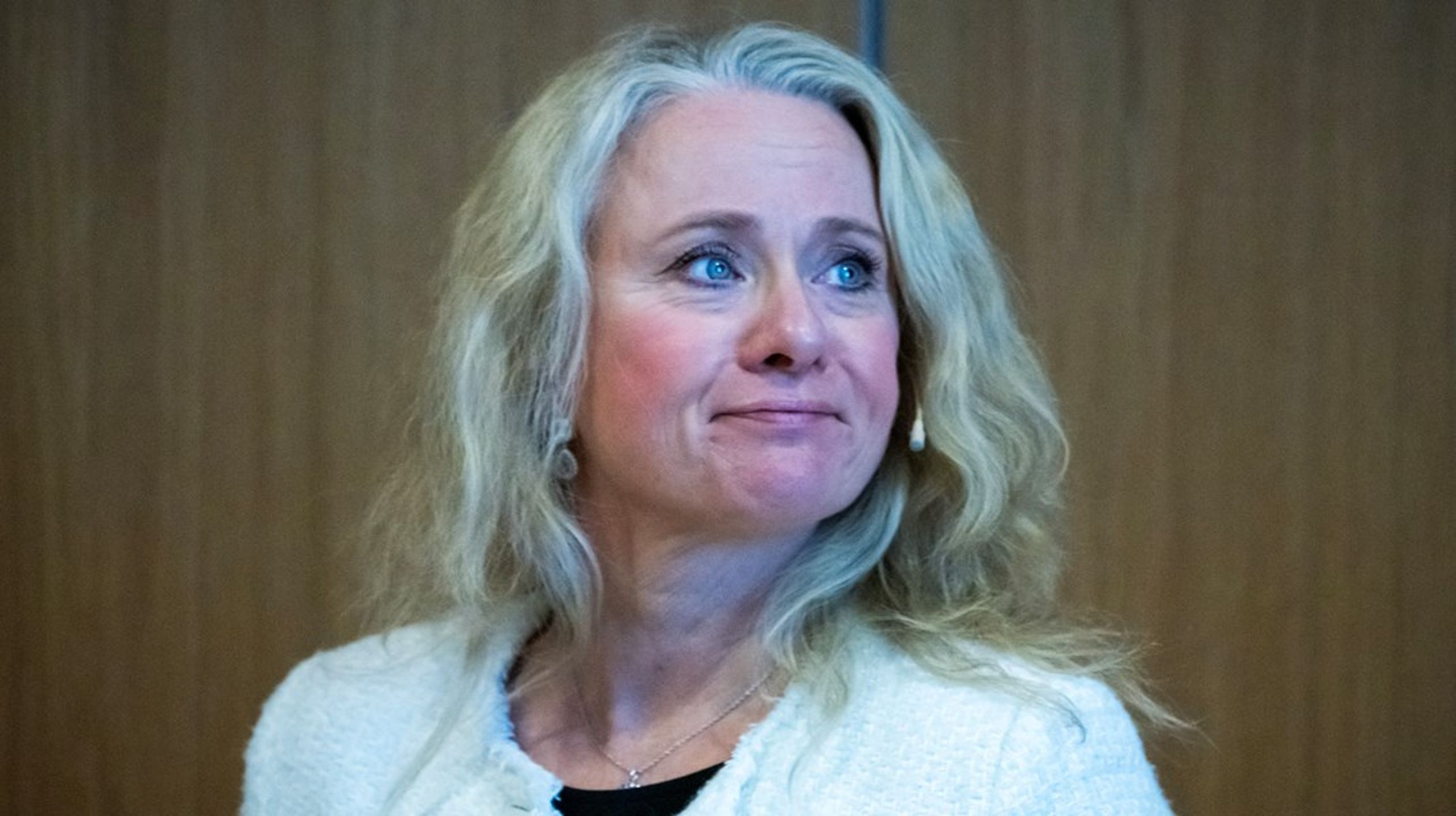 Viseadministrerende direktør, Anniken Hauglie, er den høyest plasserte lederen i NHO som har takket ja til sluttpakke. Men hun er ikke alene.