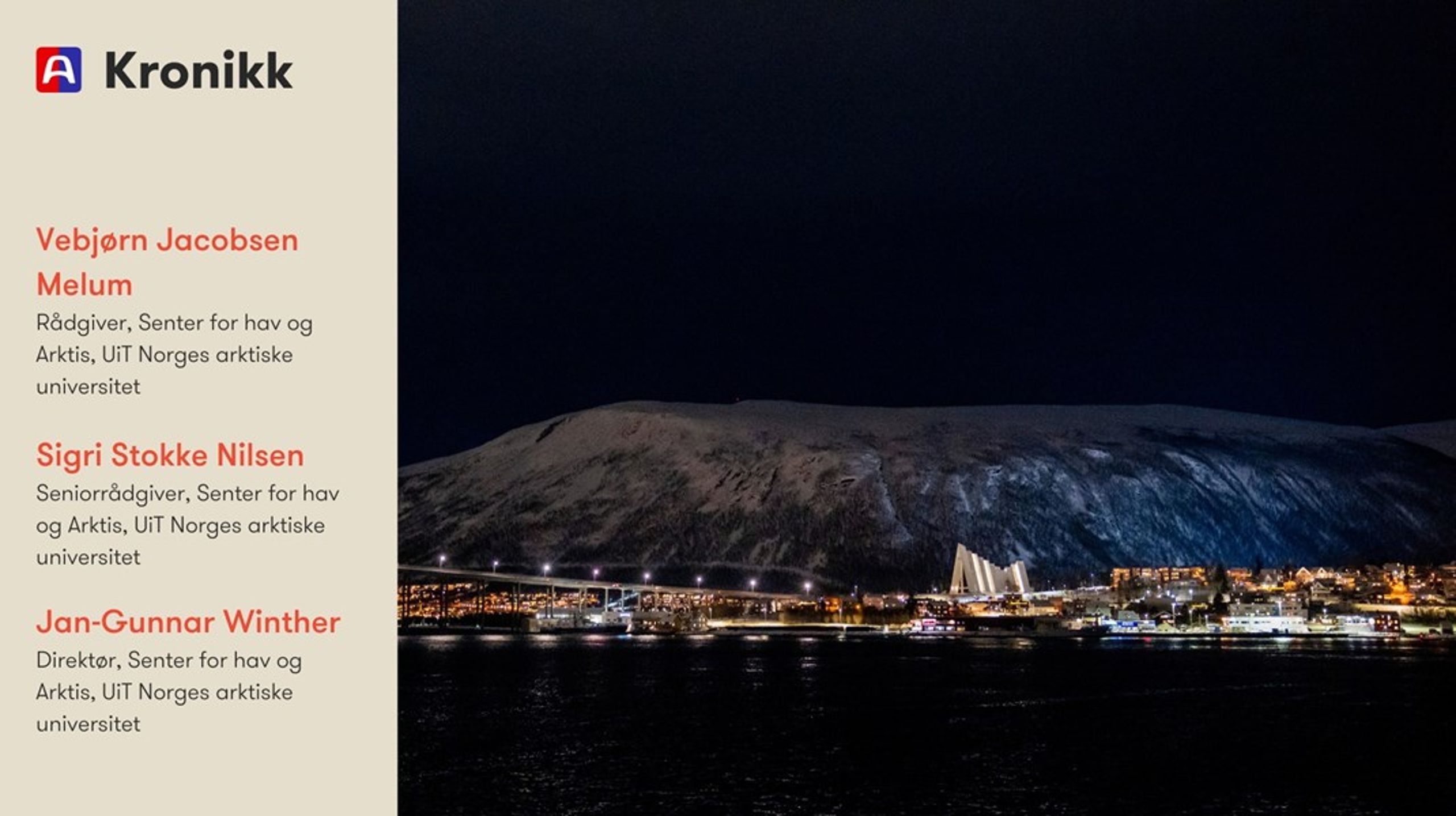 Hvis vi mener alvor med totalberedskap, må mange av investeringene i sivilsamfunnet i nord sees på som sikkerhetspolitikk – ikke som særordninger. Uten lys i husan i nord, svekkes beredskapen i hele landet, skriver innleggsforfatterne.