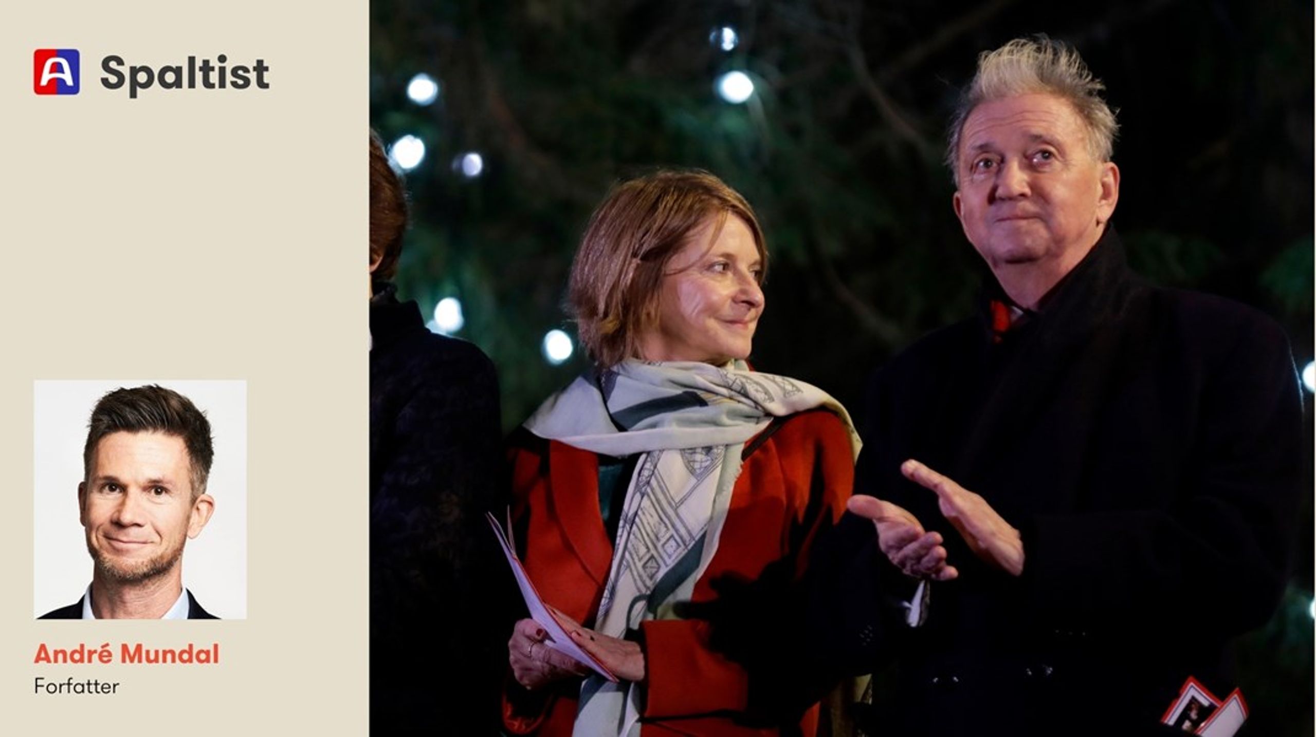 Mona Juul, her sammen med sin ektemann Terje Rød-Larsen i 2017,&nbsp;er ikke alt som er som er galt med kongeriket. Et større problem er feighet, skriver spaltist André Mundal.