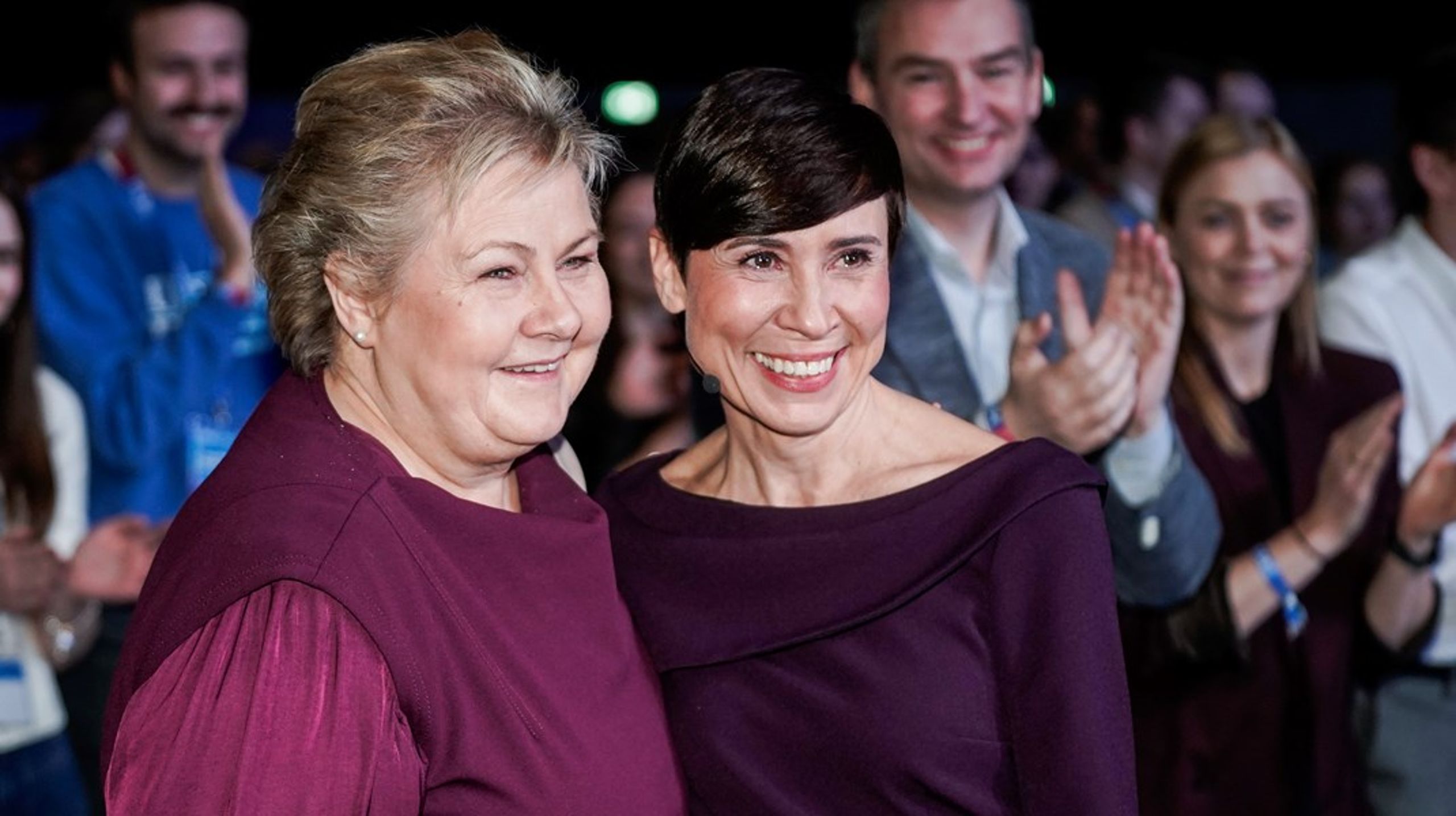 Ine Eriksen Søreide vil ikke gjøre det samme som forgjengeren gjorde i 2020. Da valgte Erna Solberg å åpent parkere et landsmøtevedtak om å fjerne formuesskatten.