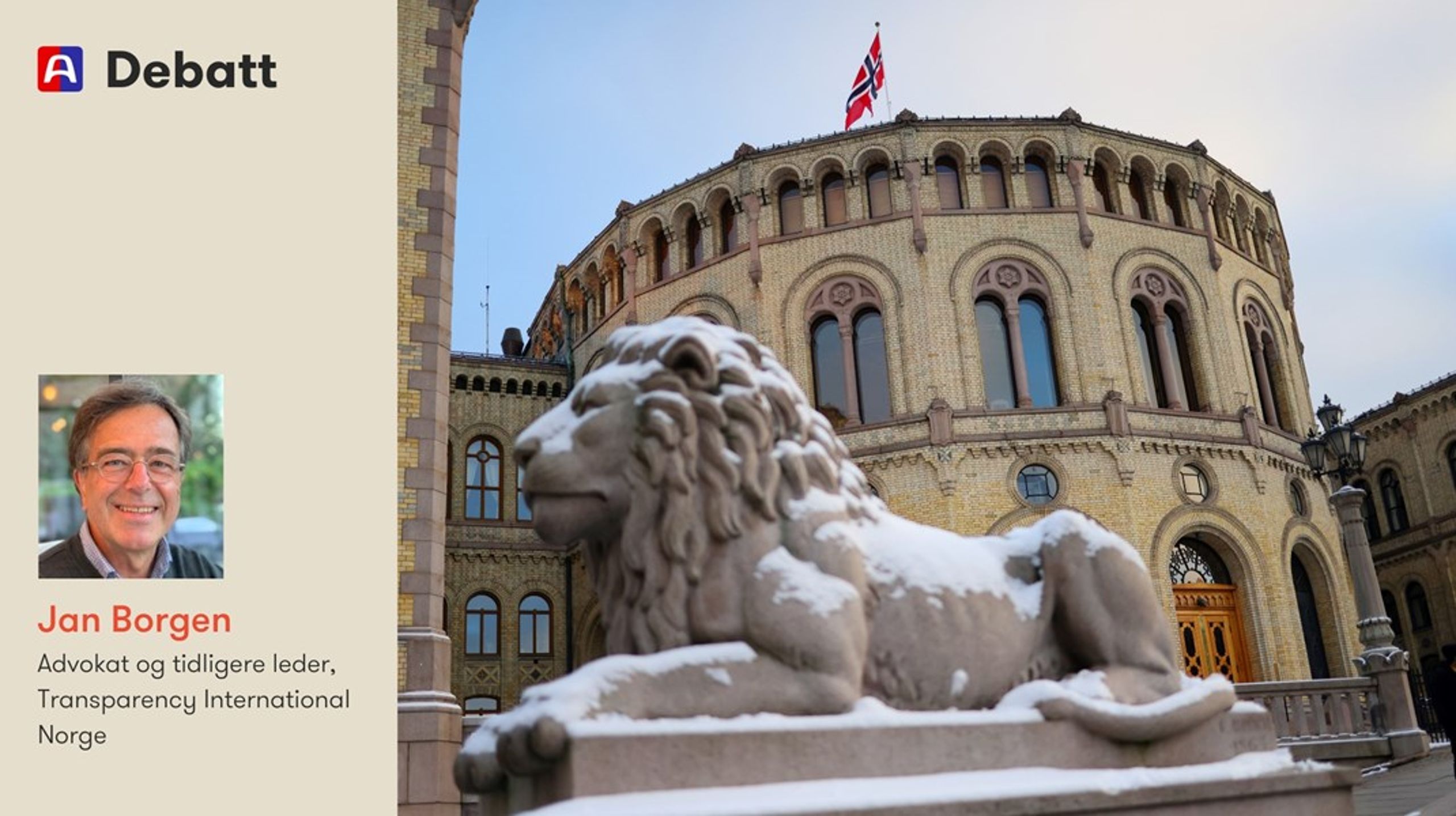 Til partiene som er motstandere av et lobbyregister: Dette er ikke komplisert. Mener dere åpenhet, stem for et register som virker. Stemmer dere nei, velger dere påvirkning uten innsyn. Et politisk valg som vil bli forstått slik, skriver innleggsforfatteren.