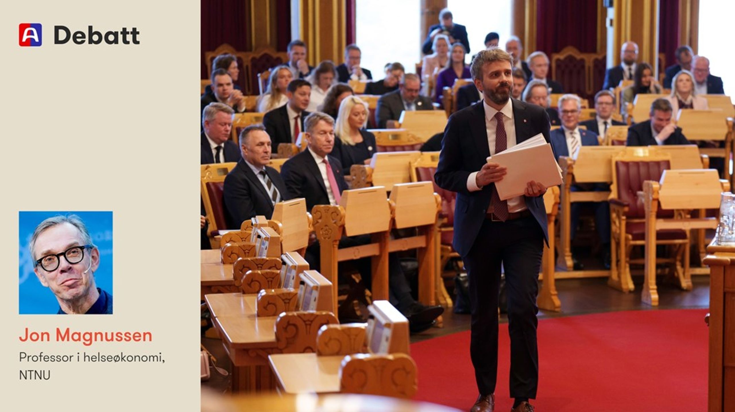 Vi lever i et land med et parlamentarisk styresett. Stortinget bestemmer, og det skal vi (tross alt) være glade for. Helsepolitikken er heller ikke det eneste feltet hvor det vil være godt faglig begrunnede kritiske synspunkter på både forslag fra regjering og vedtak i Storting, skriver Magnussen.