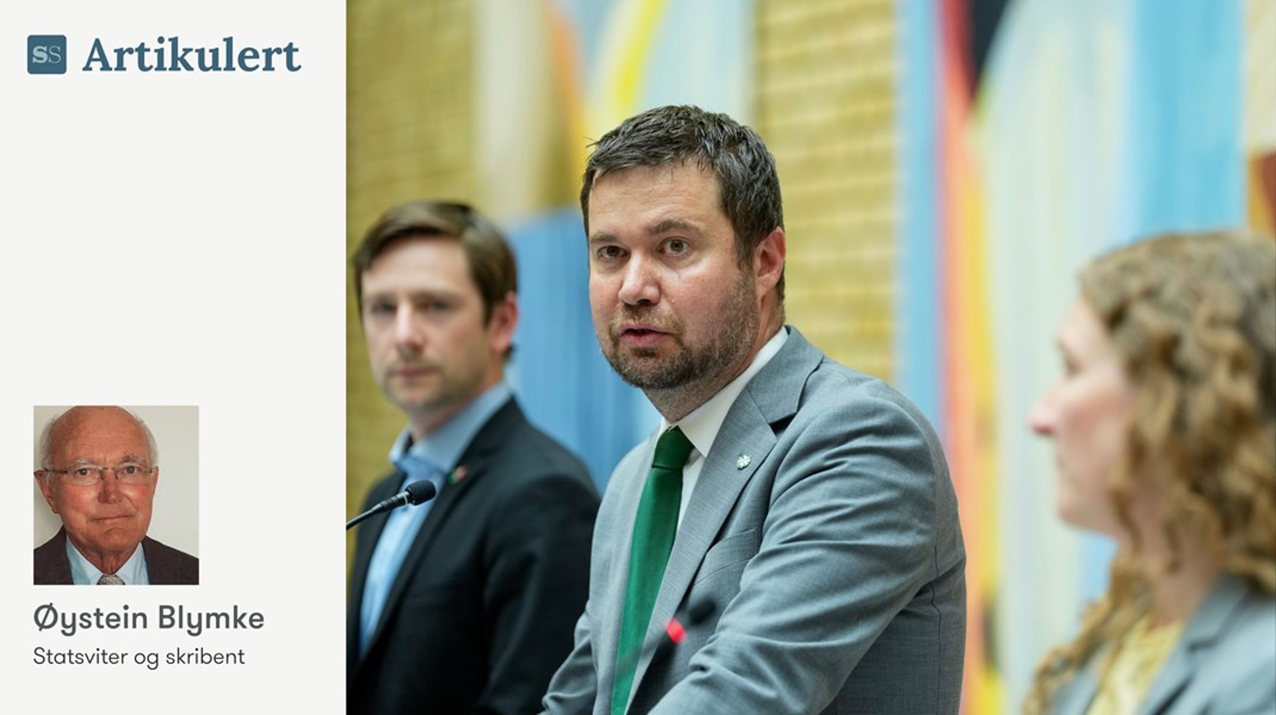 Regelrådet ble nedlagt gjennom en budsjettavtale på Stortinget i juni 2025, her presentert av&nbsp;Andreas Sjalg Unneland (SV), Tuva Moflag (Ap) og Geir Pollestad (Sp).