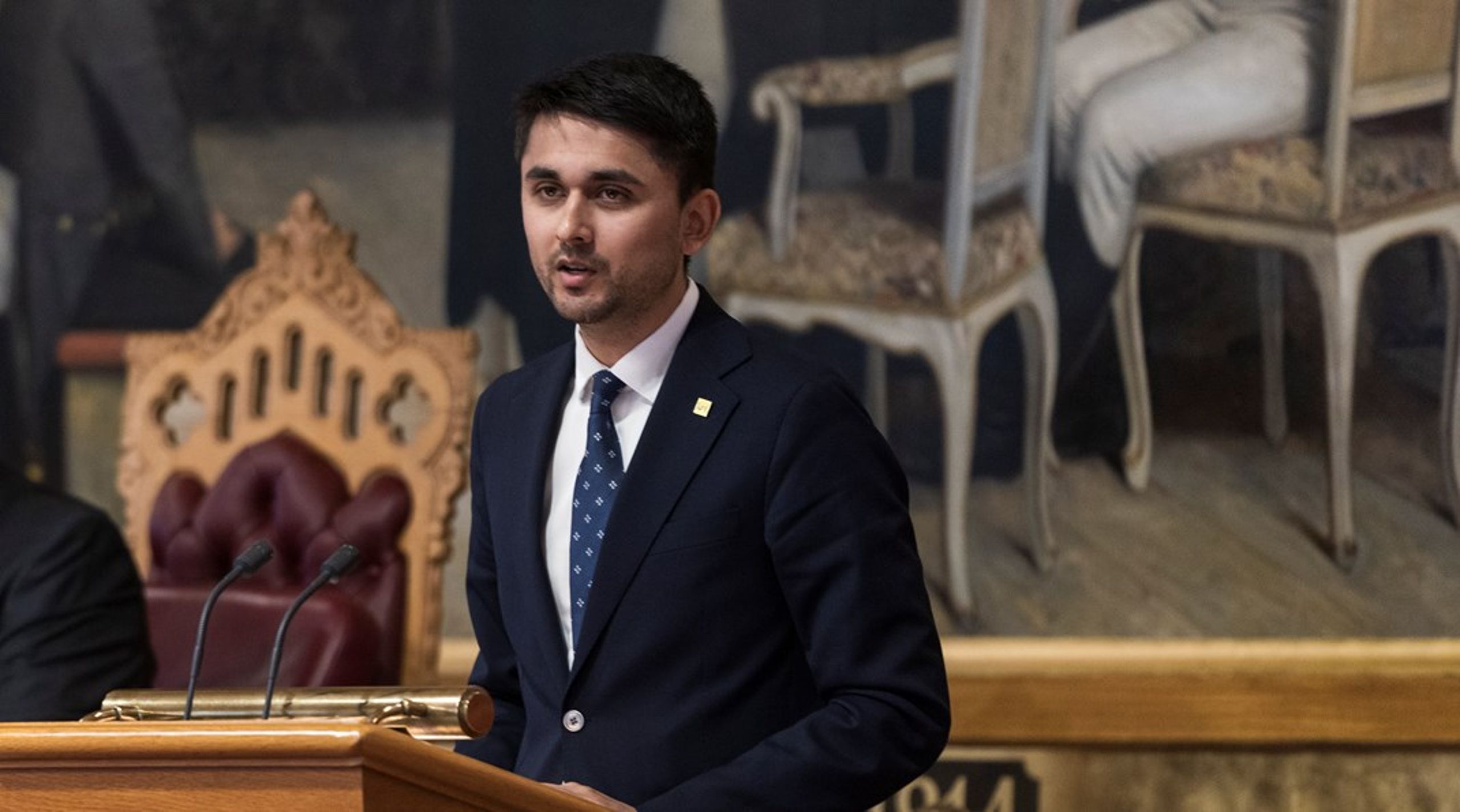 Jonas Andersen Sayed (KrF) blir saksordfører når kontrollkomiteen behandler Epstein-avsløringene med norsk tilknytning til embetsverk og politikk.