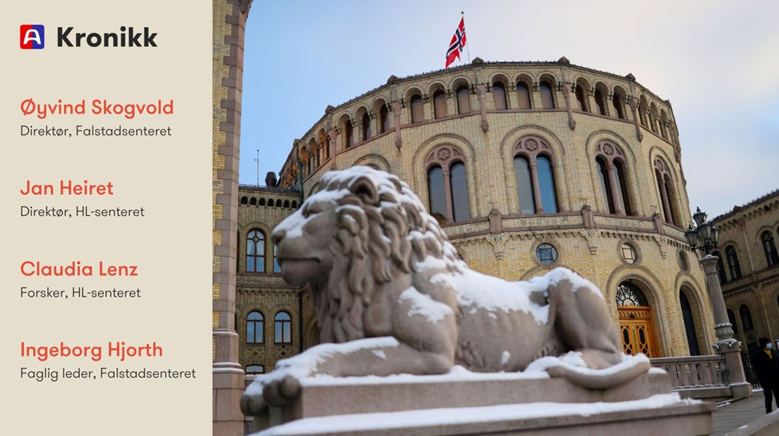 «Mens akutte trusler skaper tidspress, krever demokratiske prosesser tid. Tid til å inkludere kritiske stemmer som kan forhindre alvorlige feilvurderinger, og tid til å sikre at folk ikke føler seg overkjørt», skriver innleggsforfatterne.