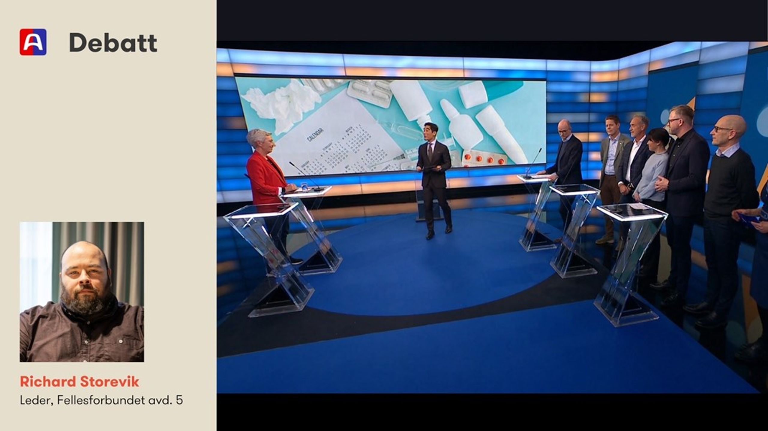 –&nbsp;Jeg står ikke her alene, jeg står her på vegne av 1 million medlemmer og 63.000 tillitsvalgte, sa daværende LO-leder Peggy Hessen Følsvik til programleder Fredrik Solvang i Debatten i januar i fjor.