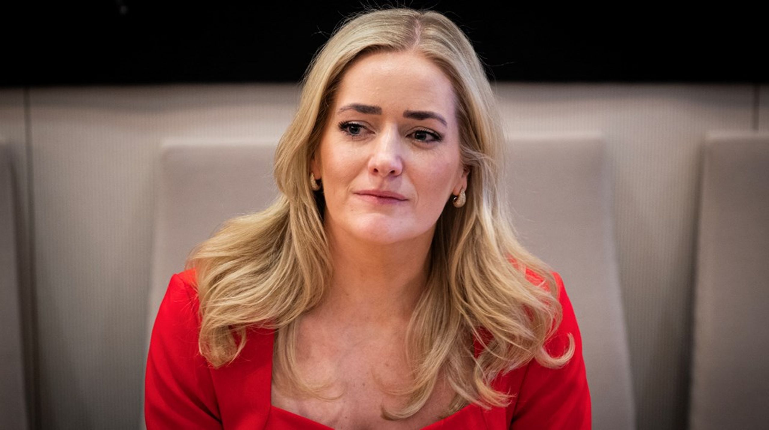 Tidligere justis- og beredskapsminister Emilie Mehl (Sp) havnet i en opphetet ordveksling under fredagens stortingshøring.