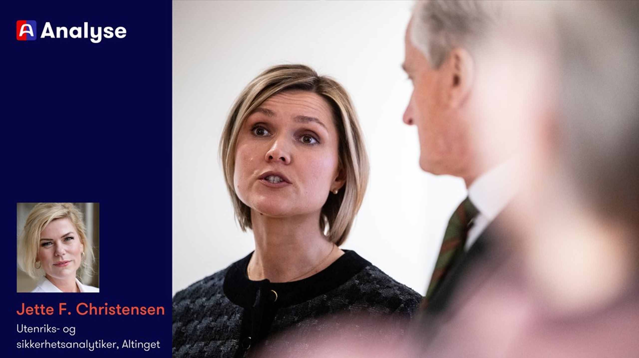 Statsminister Kristrún Frostadóttir er bekymret for utenlandsk påvirkning før EU-avstemmingen i august.&nbsp;