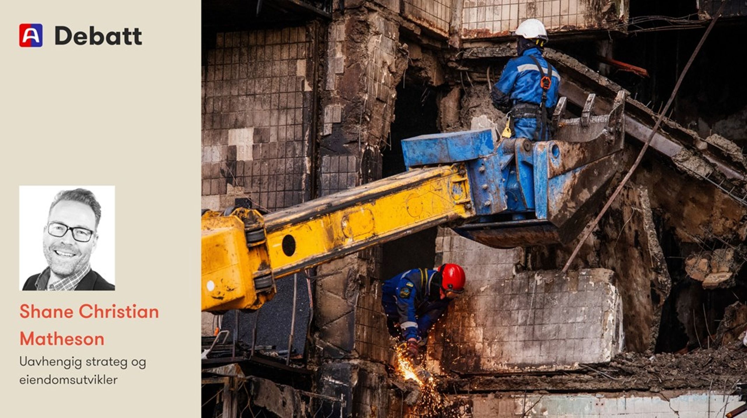 Det er riktig både moralsk og sikkerhetspolitisk at vi hjelper Ukraina. Men regjeringen mangler en plan for hvordan denne enorme innsatsen også kan styrke norsk gjennomføringsevne, mener innleggsforfatteren.