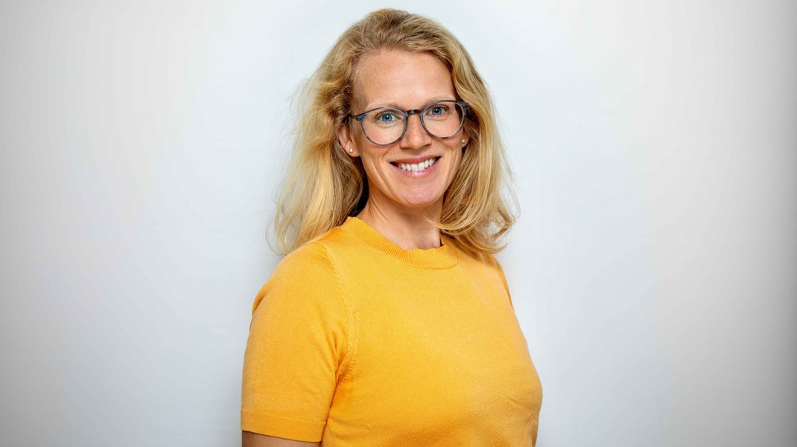 Kristina Gjendemsjø Høyer (43) danket ut nesten 100 andre søkere på jobben som teamleder for kommunikasjon hos Barneombudet.