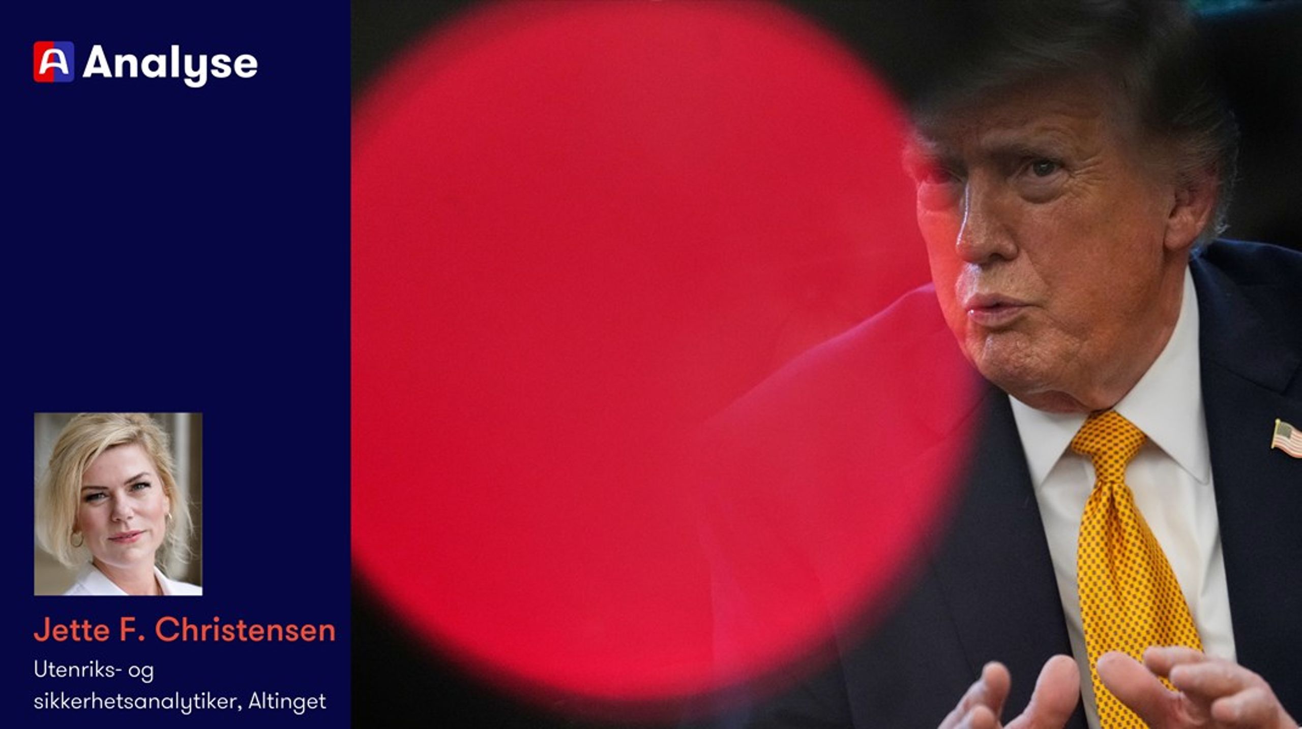 Forslag til caps på neste NATO-toppmøte: Make autocracy shameful again. Tirsdag morgen ble årets rapport fra V-dem lagt frem. Den viser at USA ikke lenger kan kalles et liberalt demokrati.&nbsp;