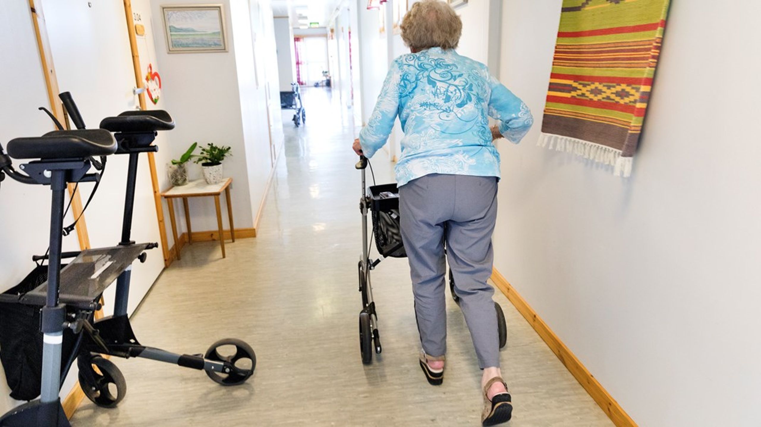 Det blir flere eldre, men antall sykehjemsplasser står på stedet hvil. I fjor brukte ikke kommunene opp støtten staten gir til bygging av nye plasser.