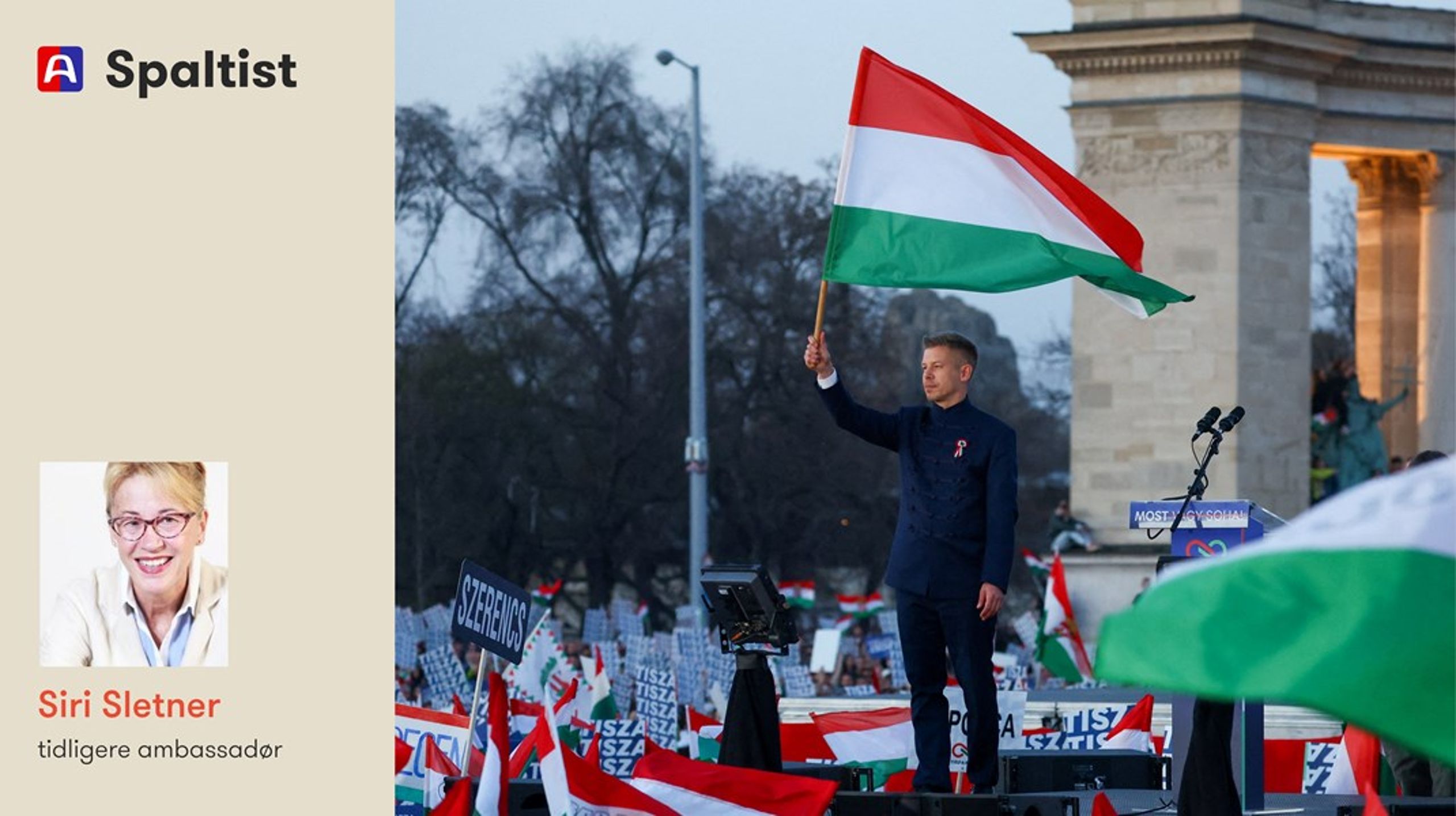 Peter Magyar er kandidaten som kan utfordre Victor Orbán ved det ungarske valget i april.&nbsp;