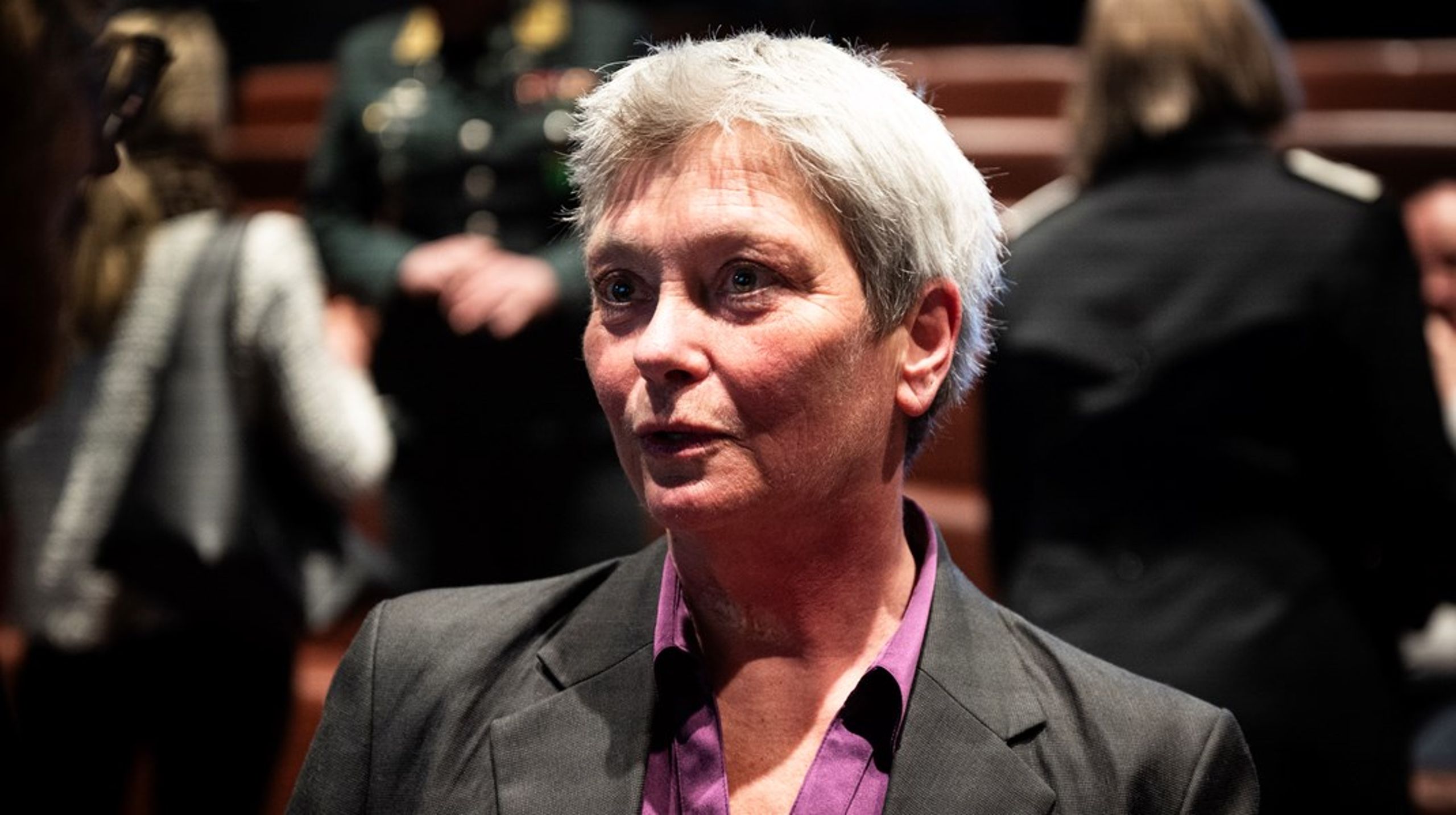 PST-sjef Beate Gangås forteller at de framover også skal fortelle om hva som ikke utgjør en trussel mot Norge.