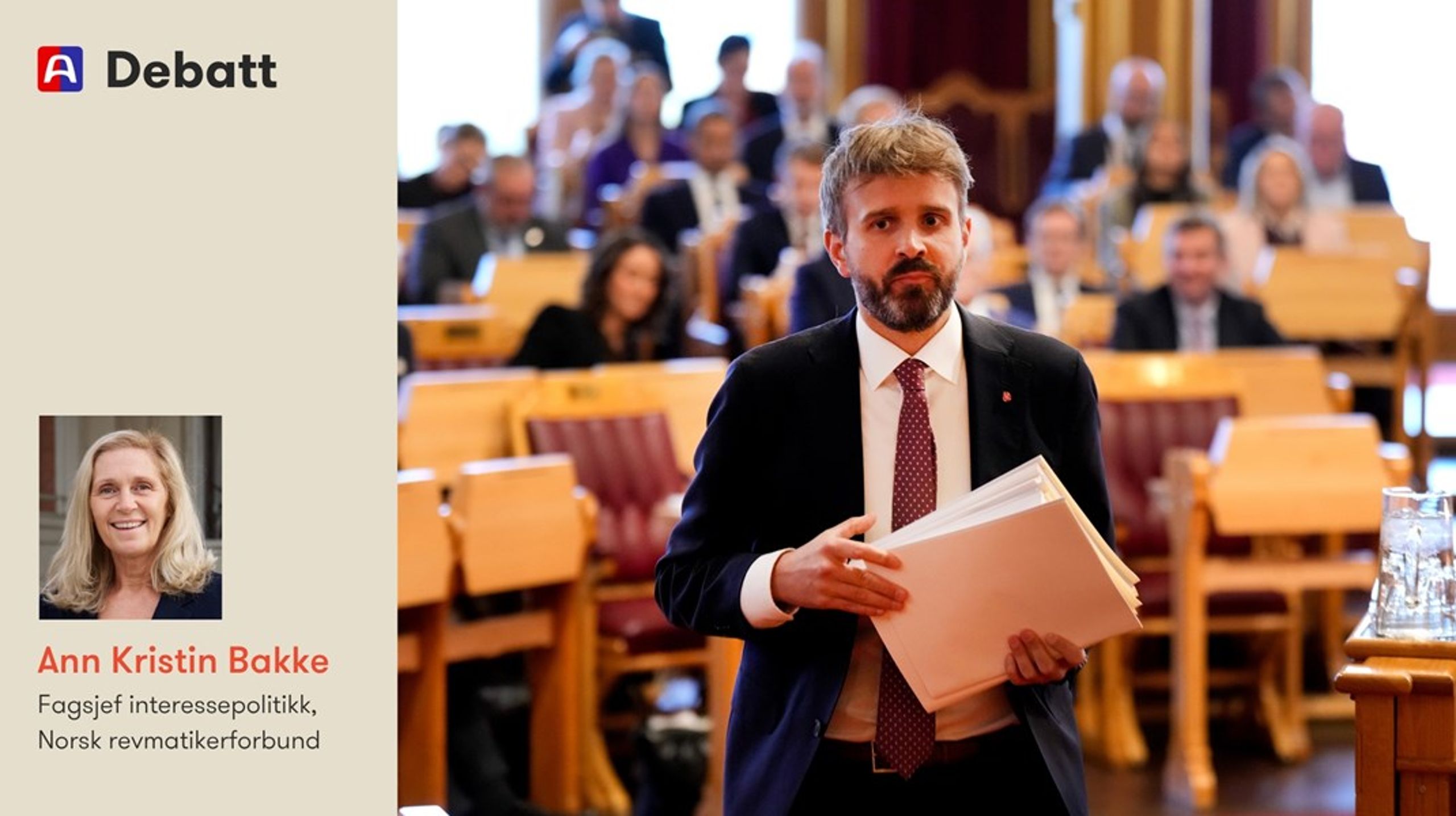 Rehabilitering er en forutsetning for at mennesker skal kunne leve selvstendige liv og delta i arbeidslivet.
Da holder det ikke med stillhet, skriver innleggsforfatteren.