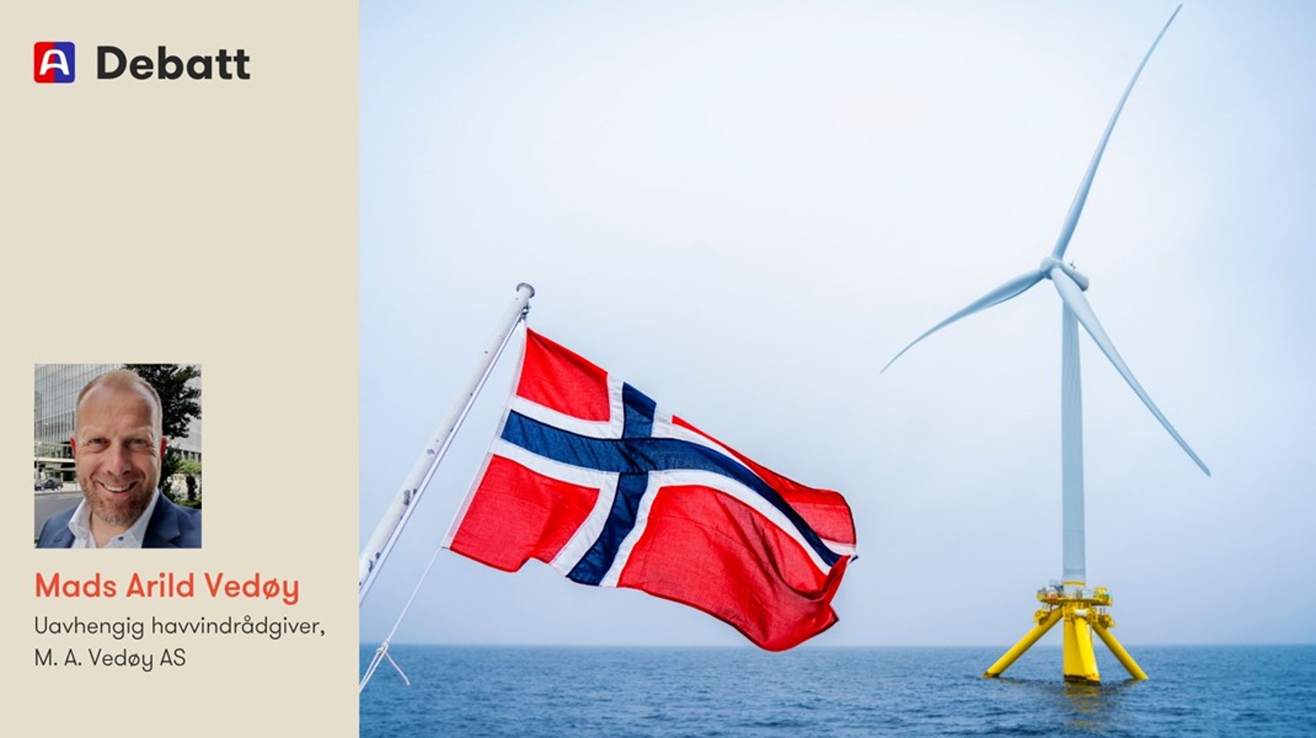 «Innen flytende havvind har vi en posisjon få andre kan matche – bygget på tiår med offshorekompetanse», skriver innleggsforfatteren.