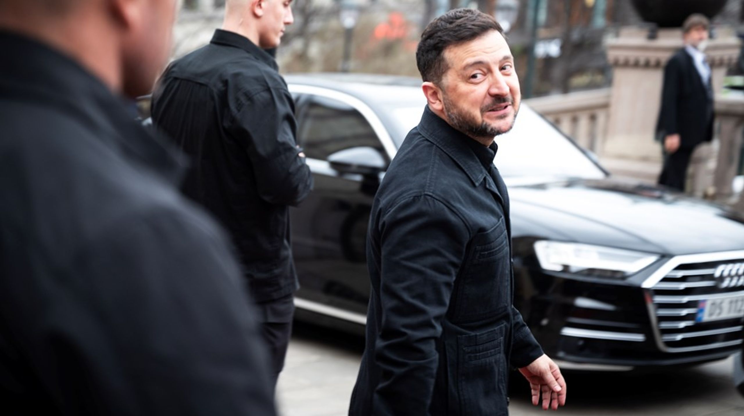 Ukrainas president, Volodymyr Zelenskyj, besøkte Stortinget for tredje gang.